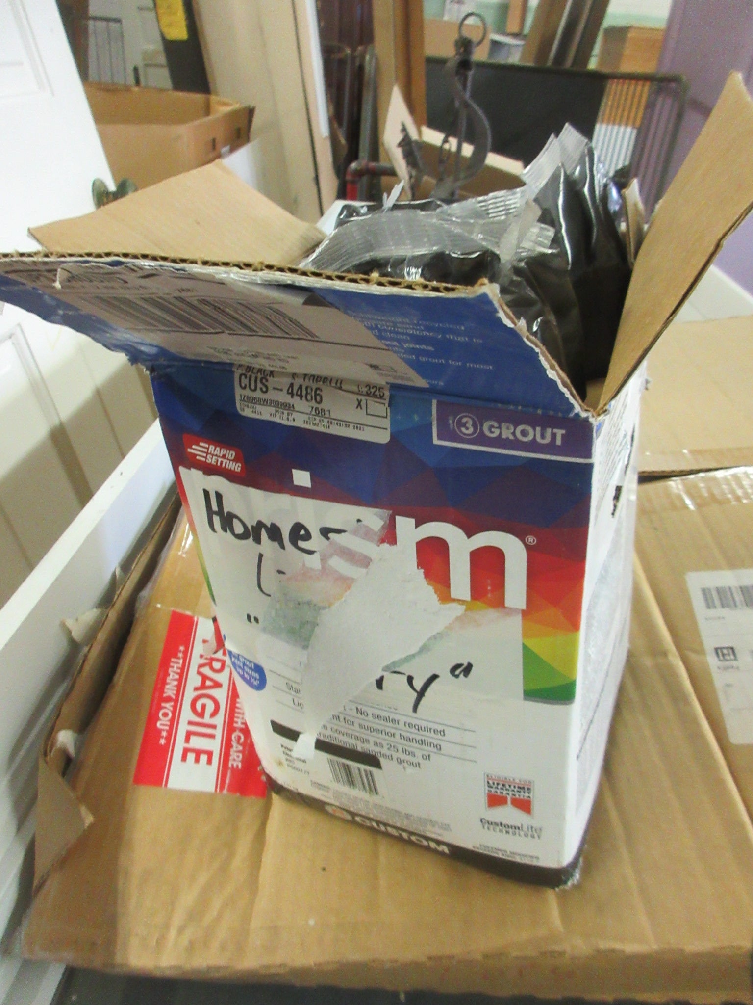 Prism #060 Charcoal Grout (in box)