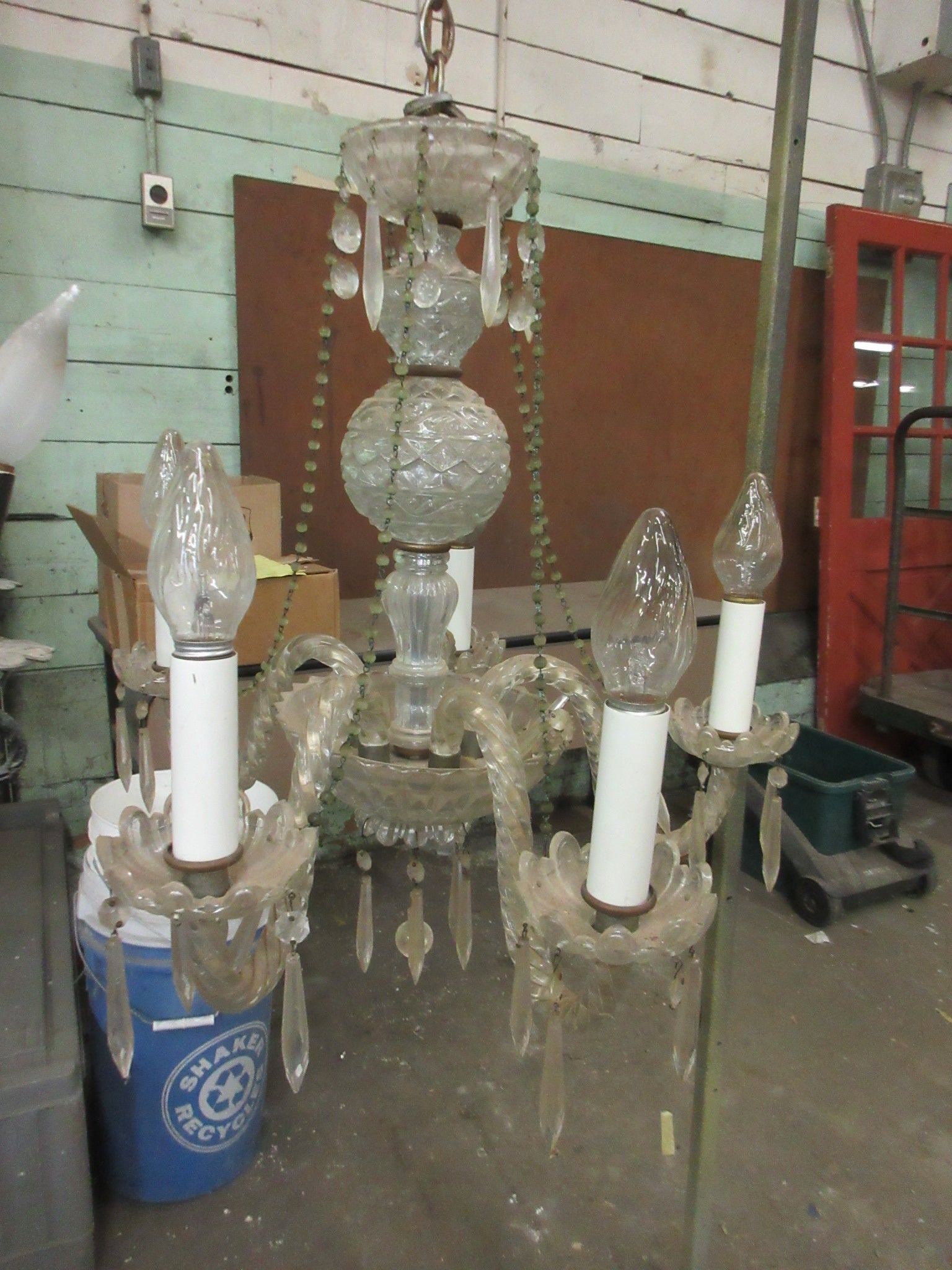 Crystal Beaded Chandelier