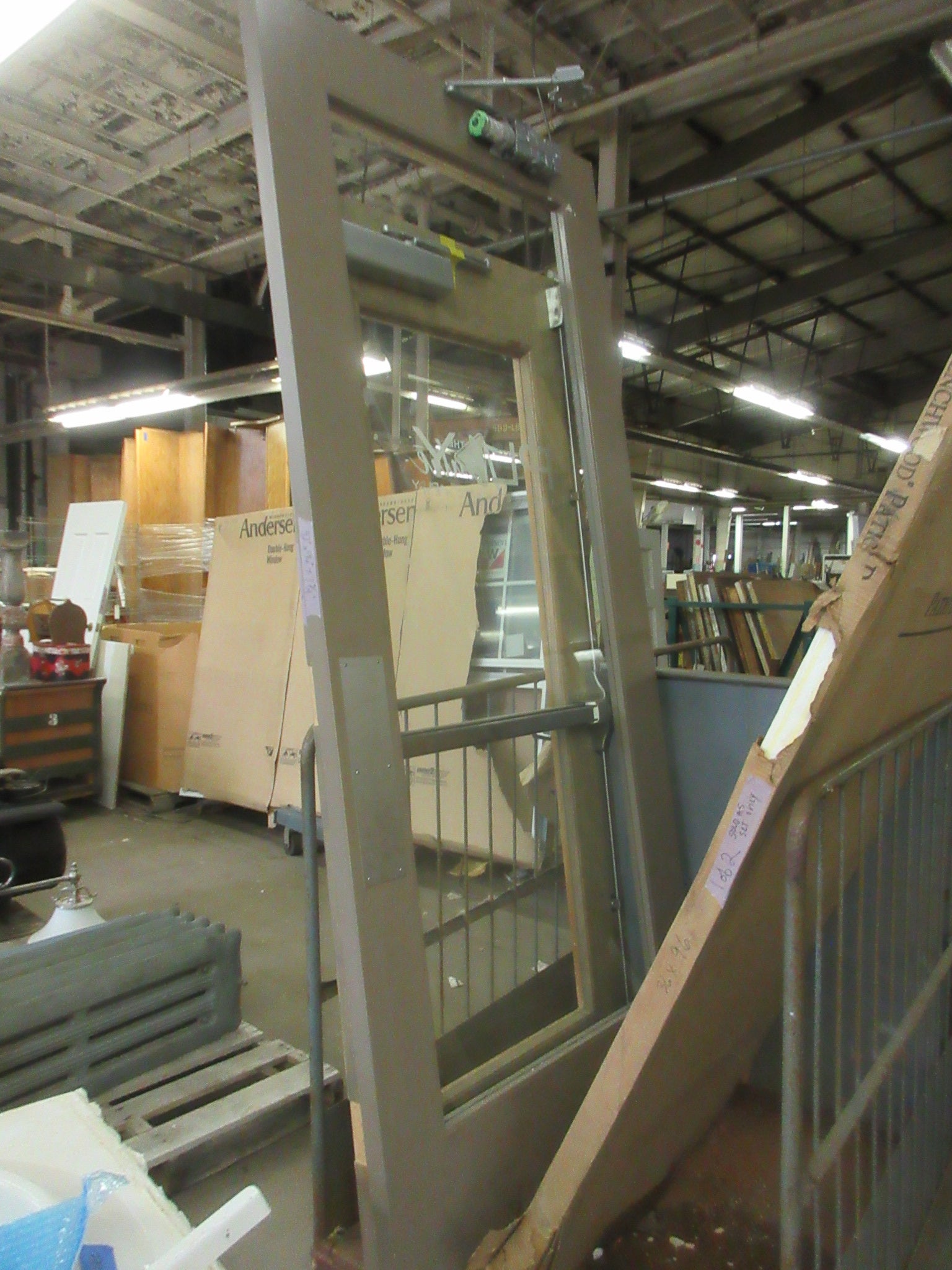 Full Glass Commercial Door
