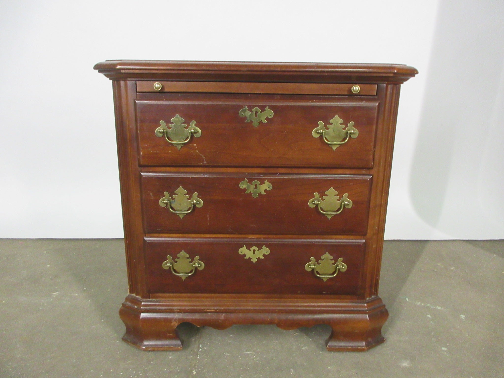 Three Drawer End Table