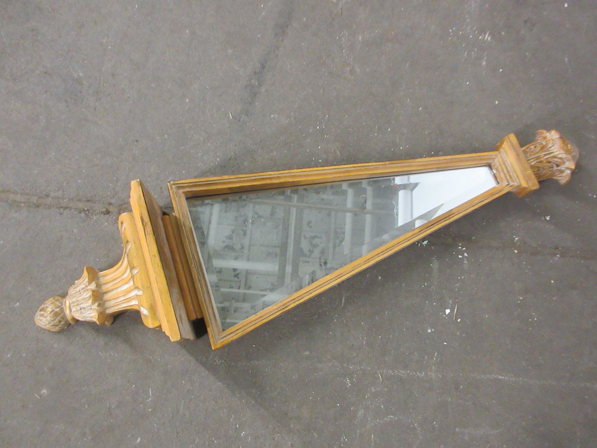 Wall Mirror with Shelf