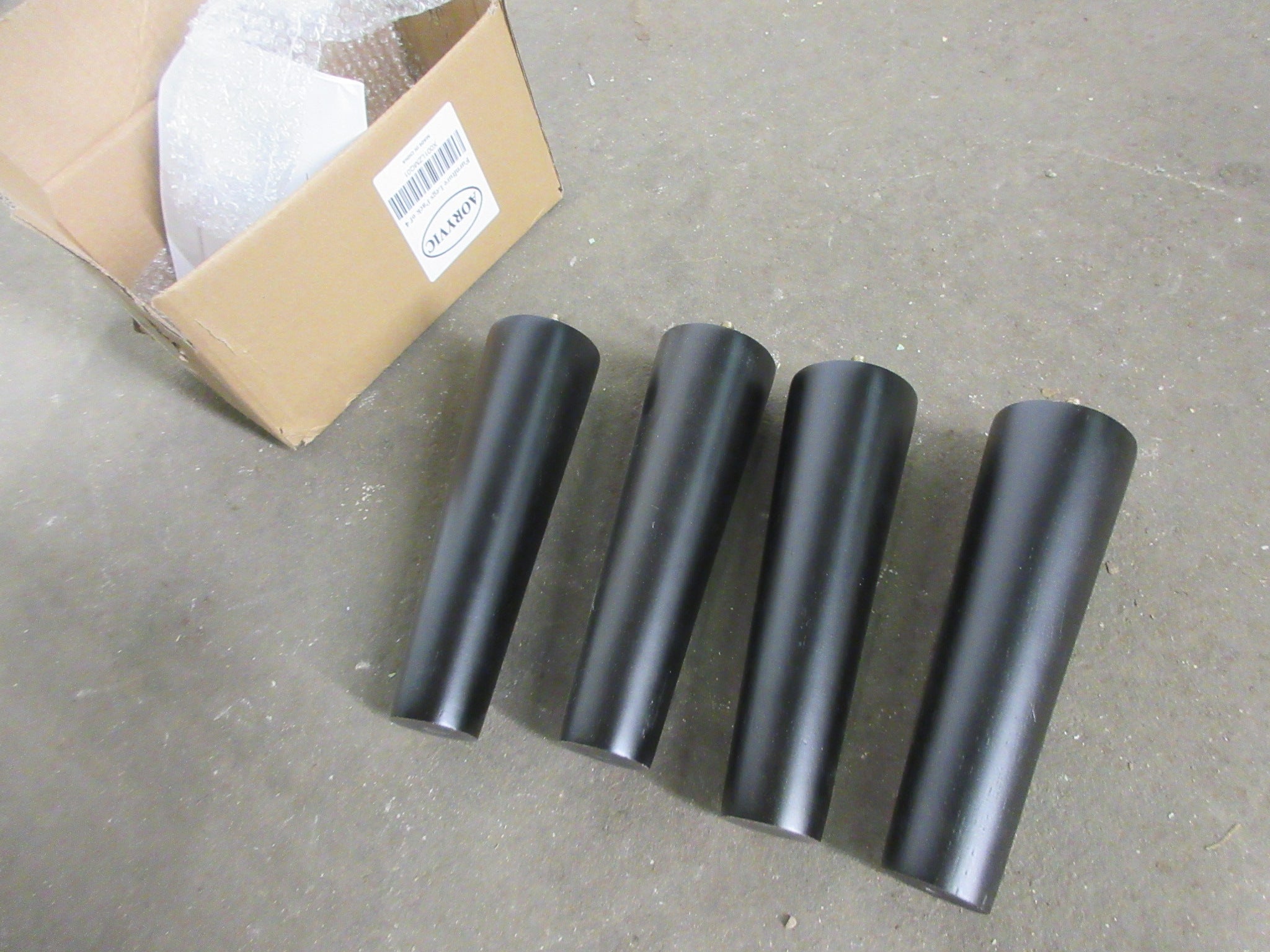 Set of Four 8" Furniture Legs