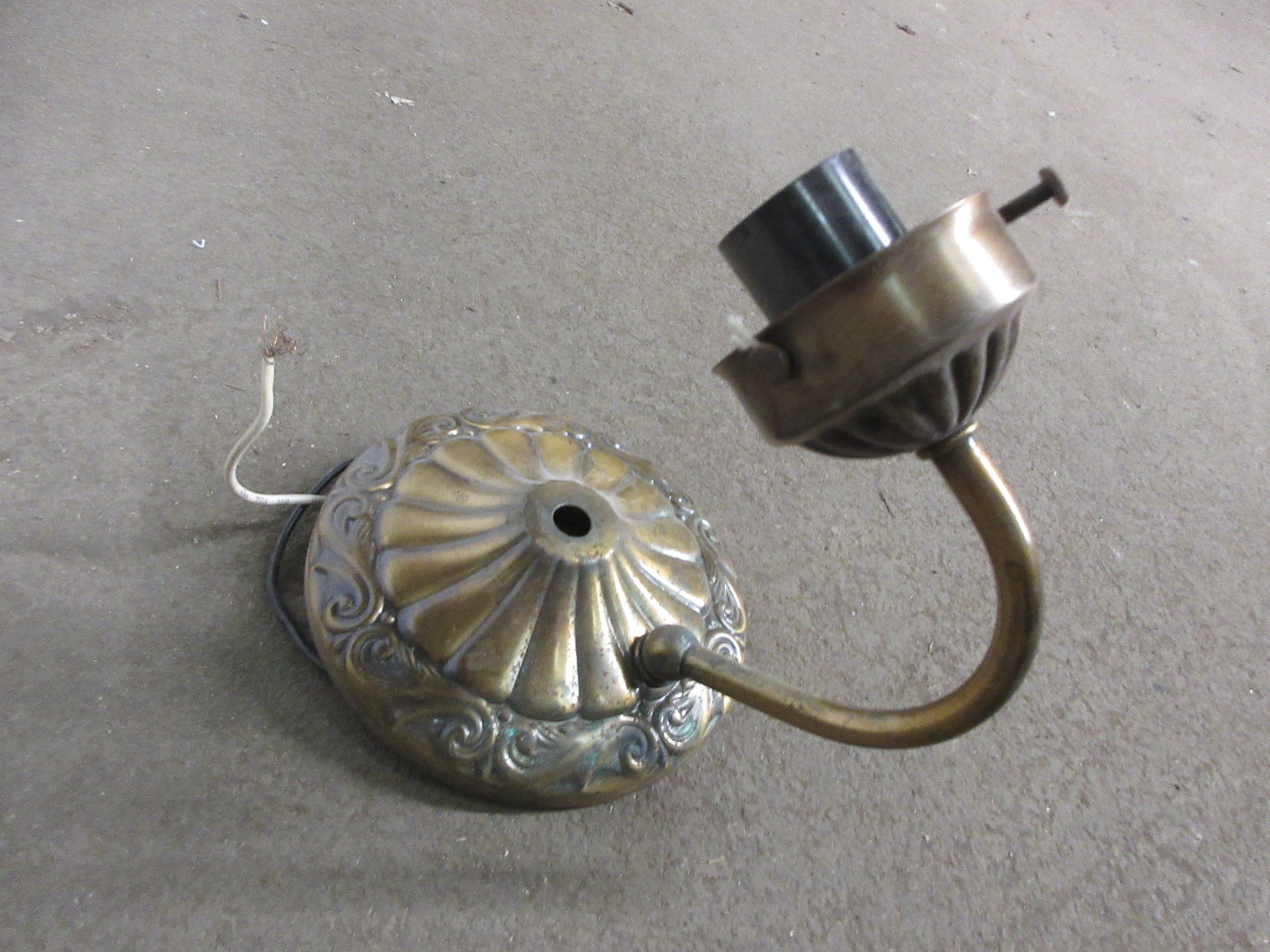 Brass Wall Sconce