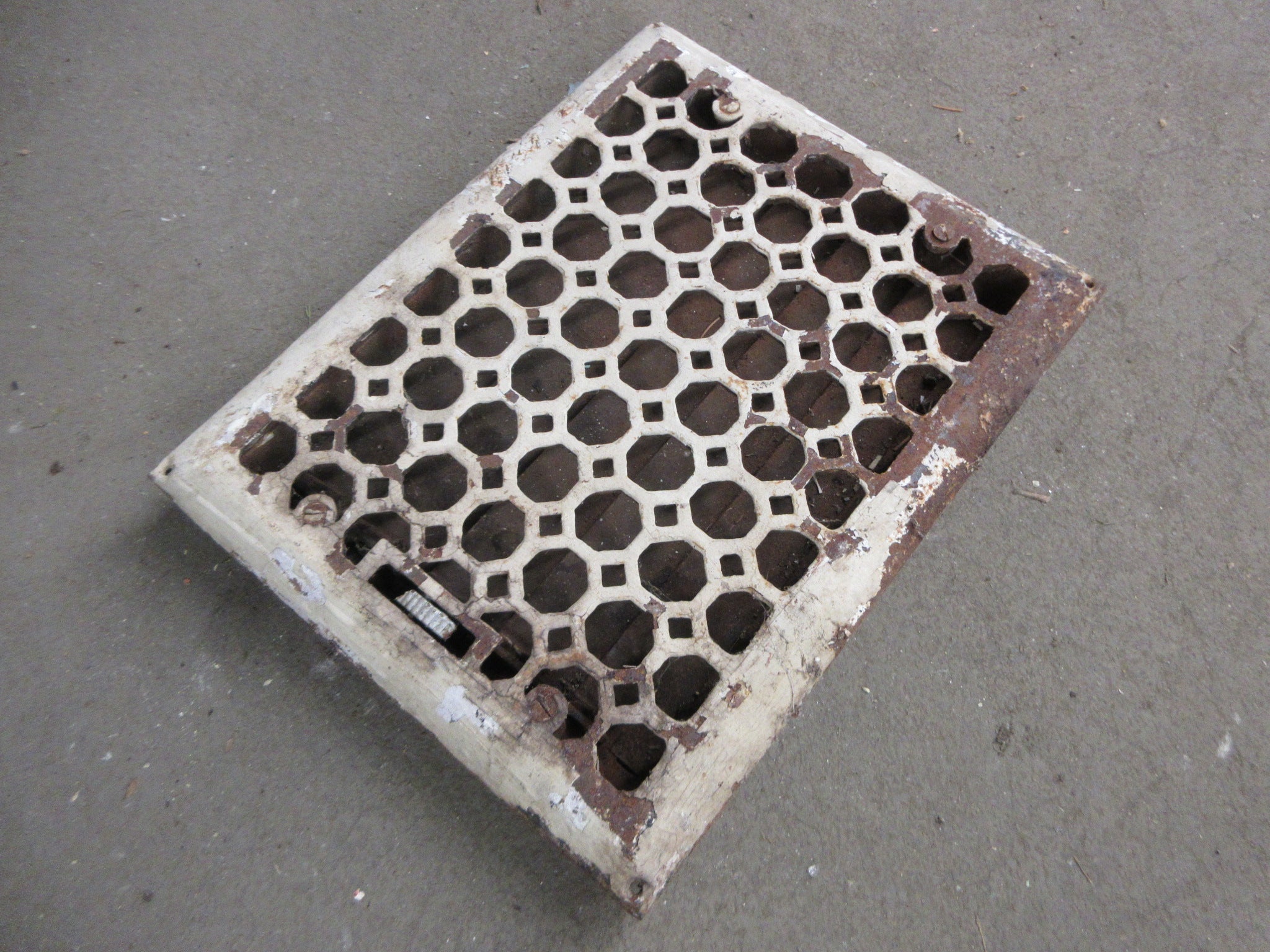 White Register Cover