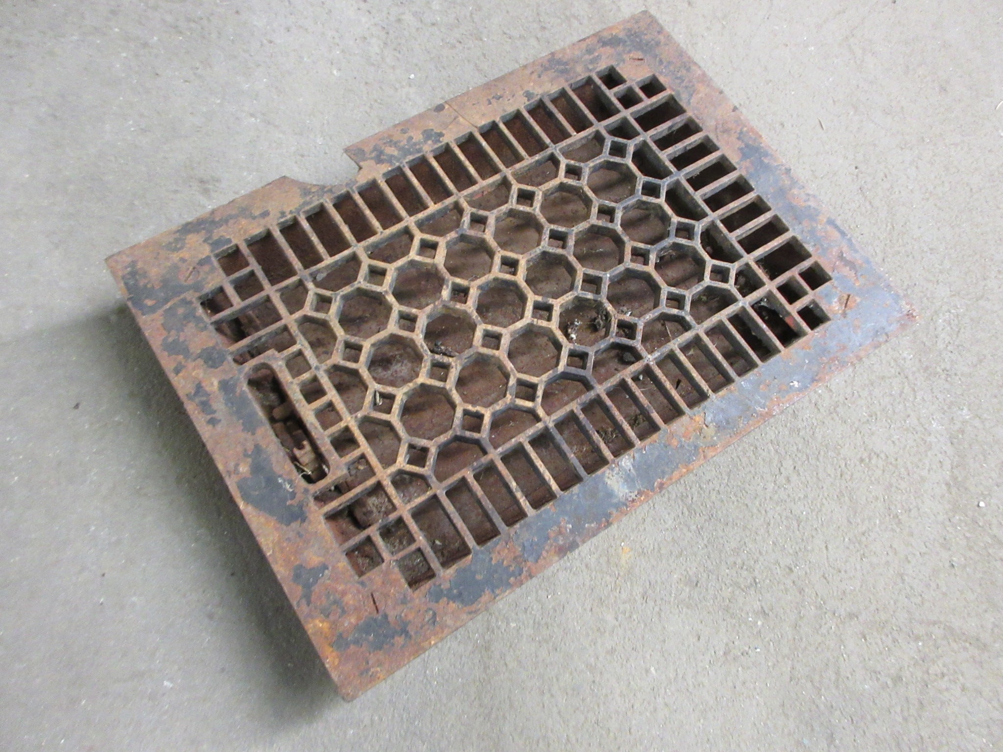Floor Register with Damper