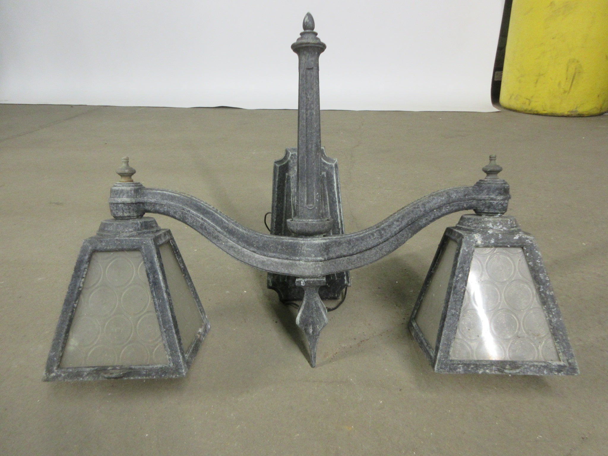 Exterior Two Sconce Light Fixture