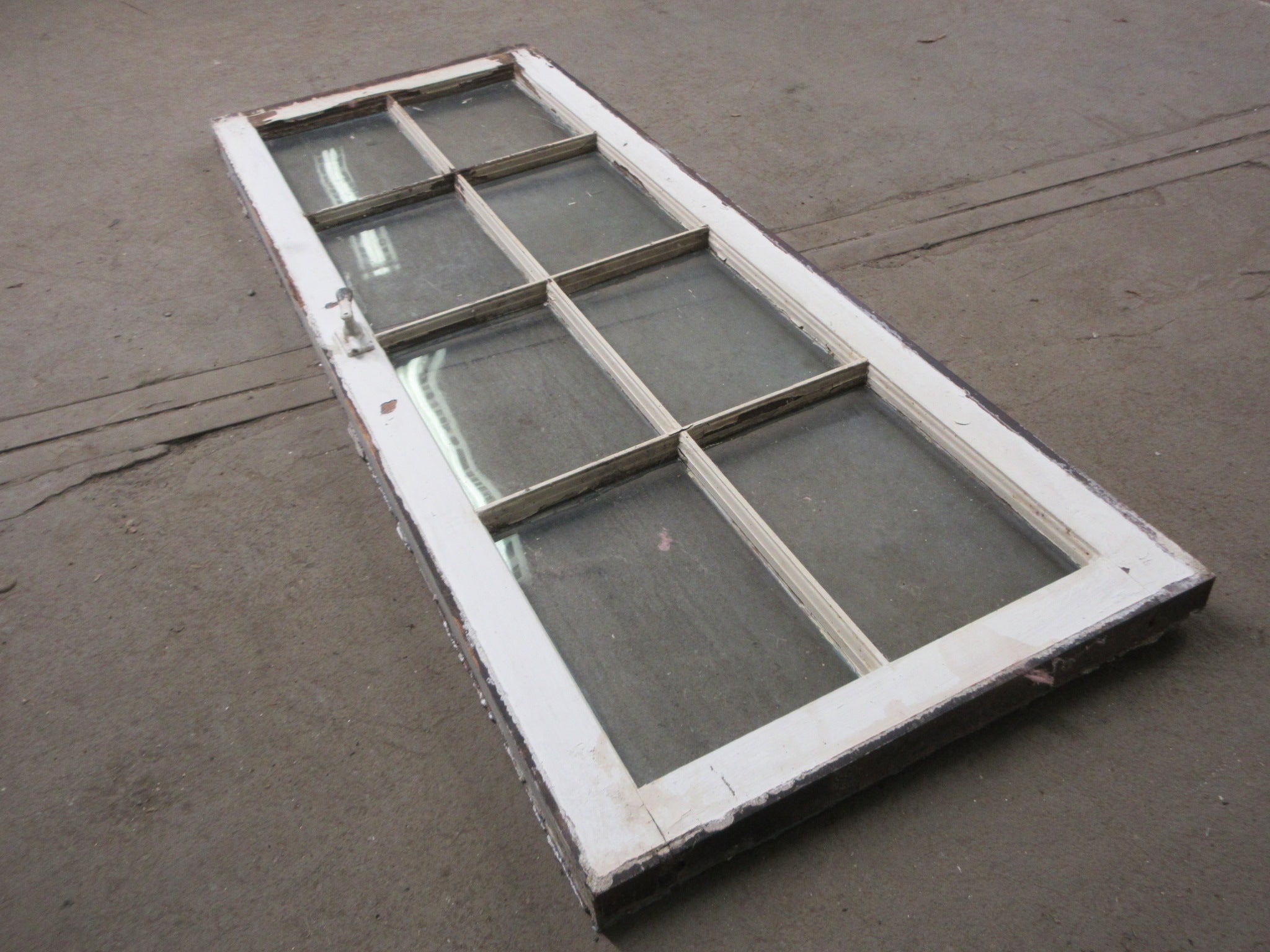Eight Lite Wood Frame Window