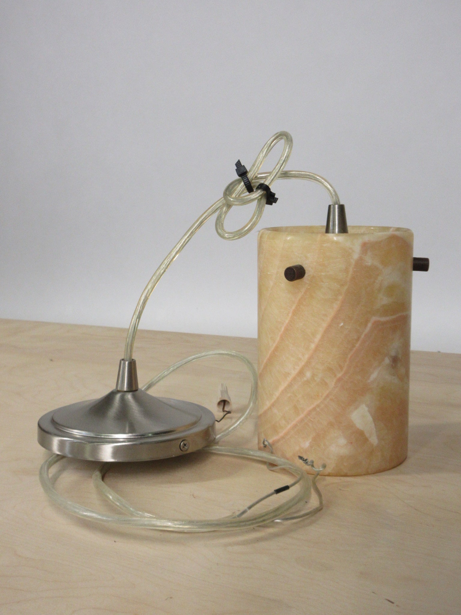 Ceiling Mount Stone Pendant Light