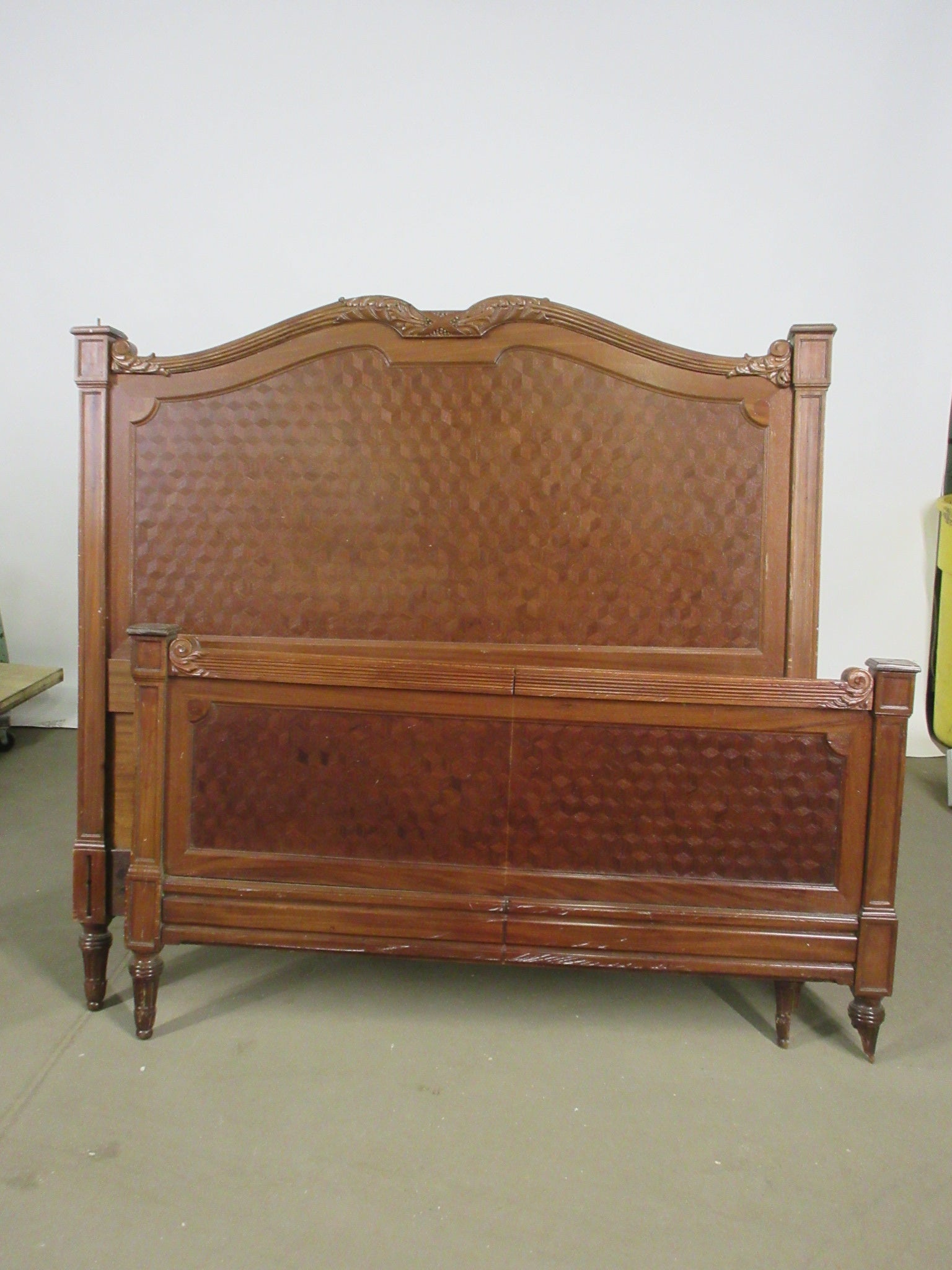 Antique Wooden Bedframe- Full