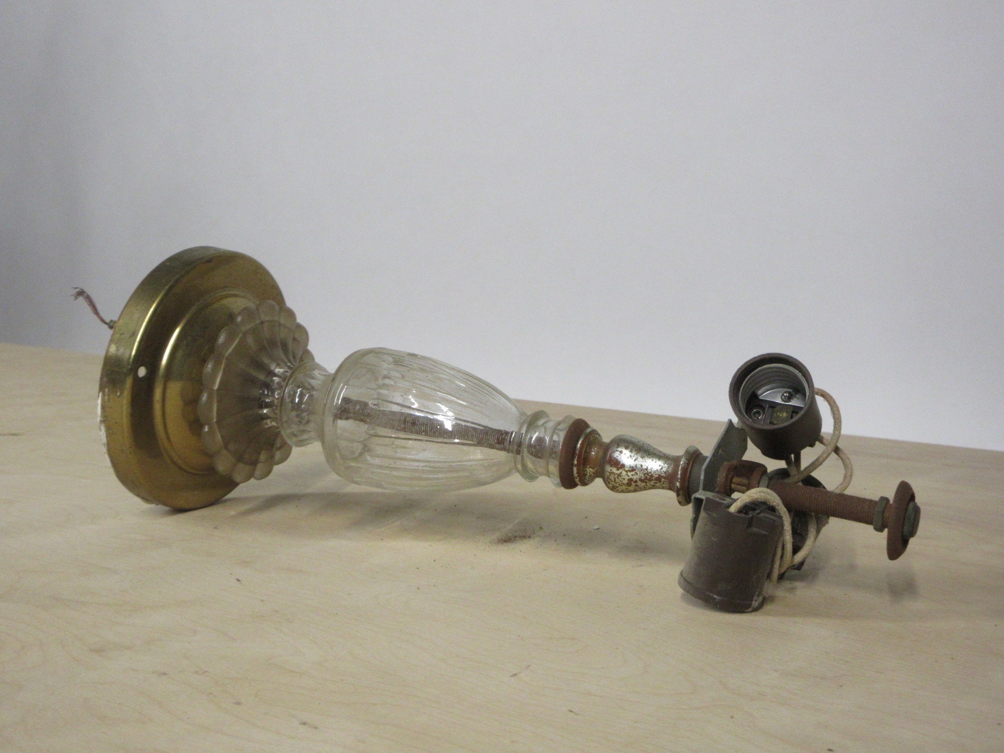 Ceiling Mount Three Light Sconce