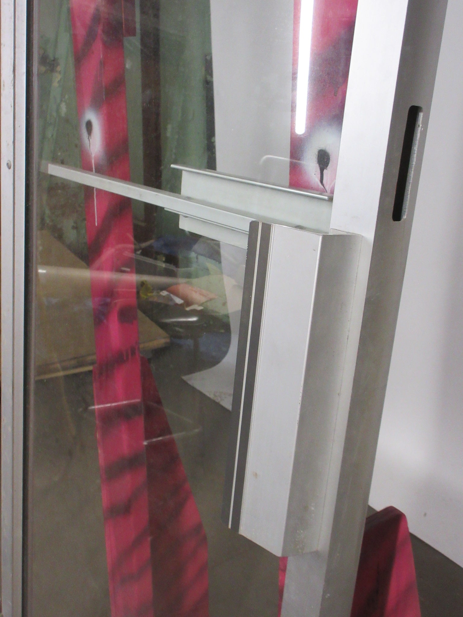 Aluminum Full Glass Store Front Door