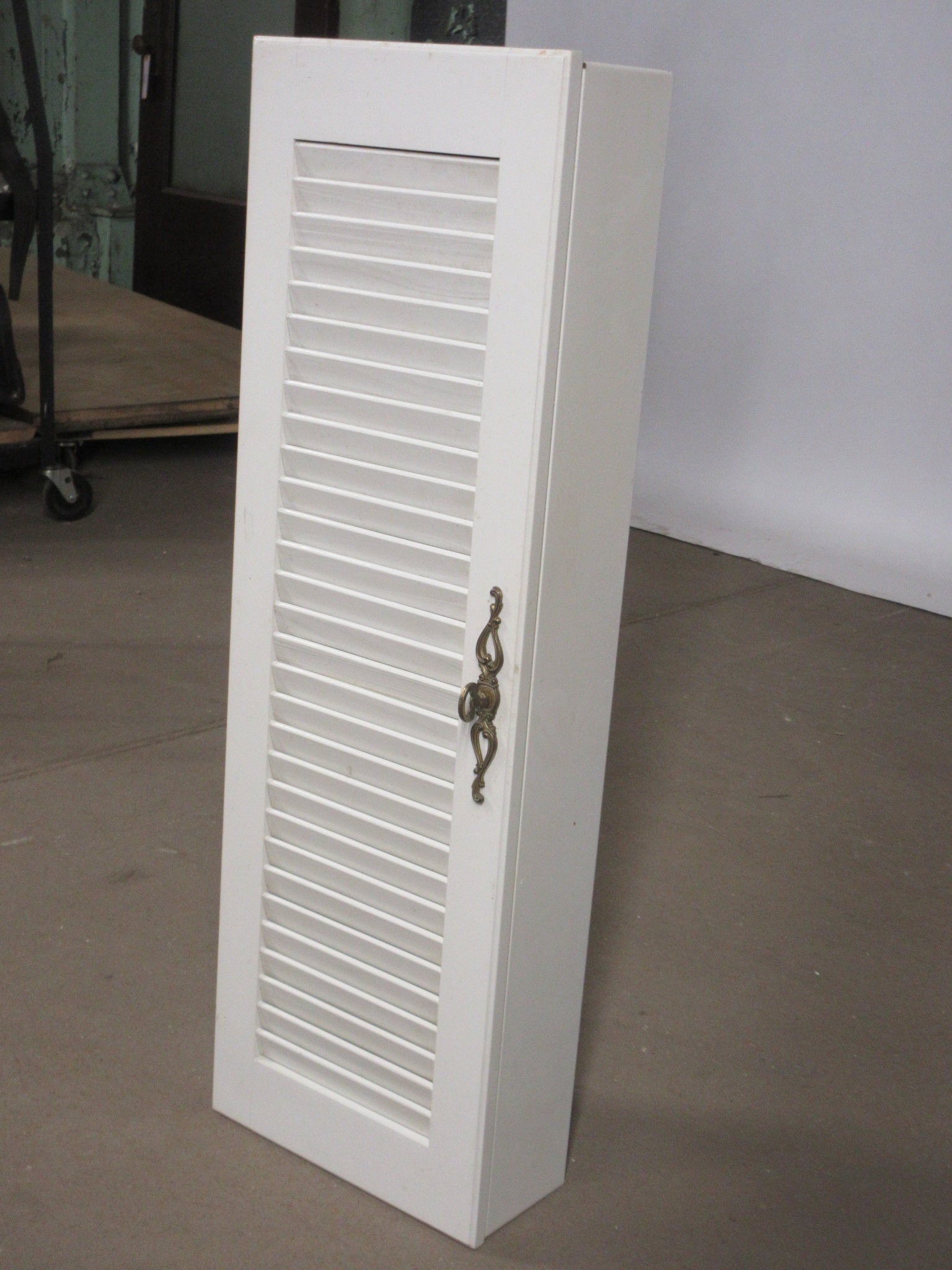 Shutter Style Medicine Cabinet