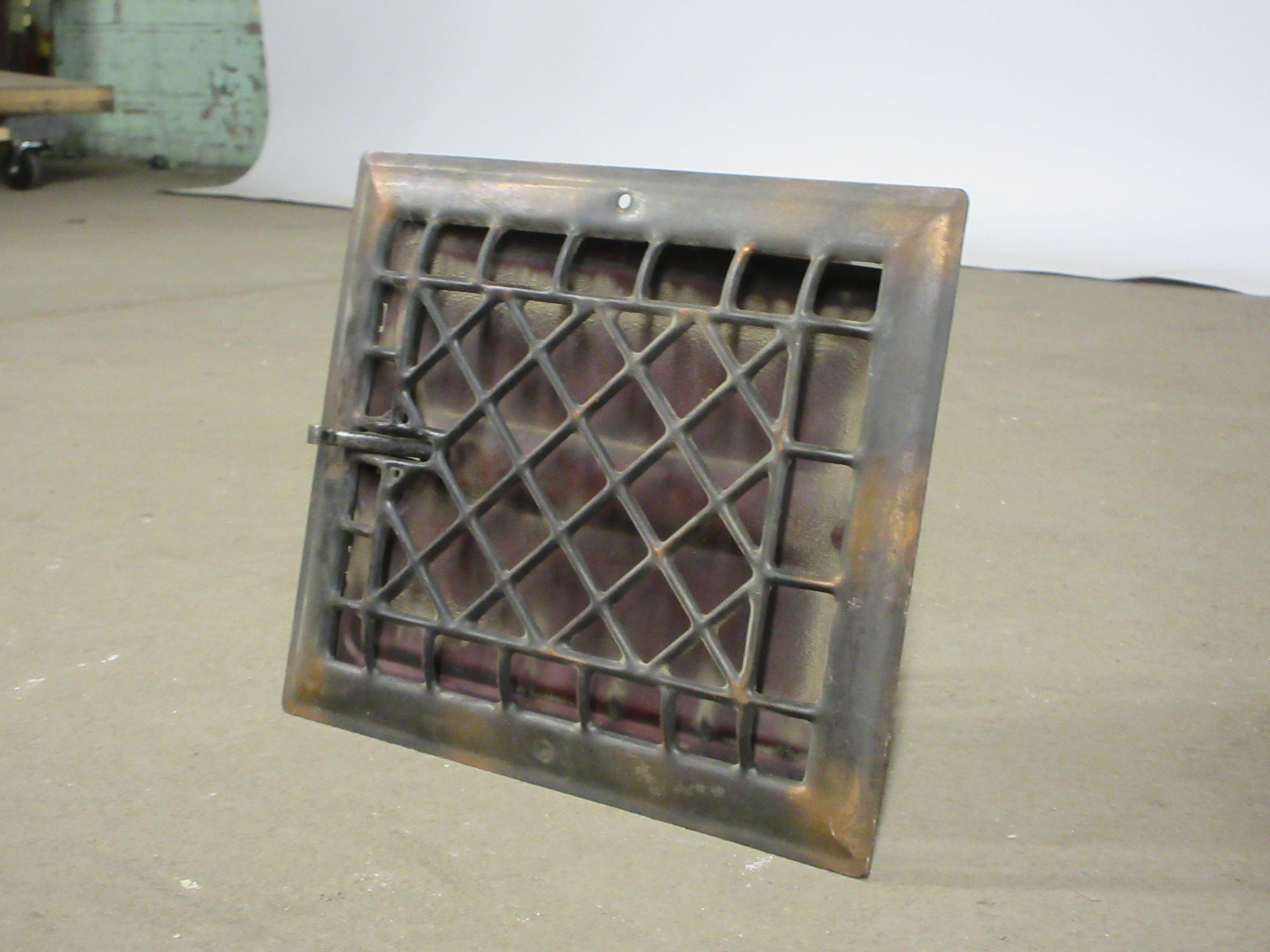Antique Register Cover with Damper