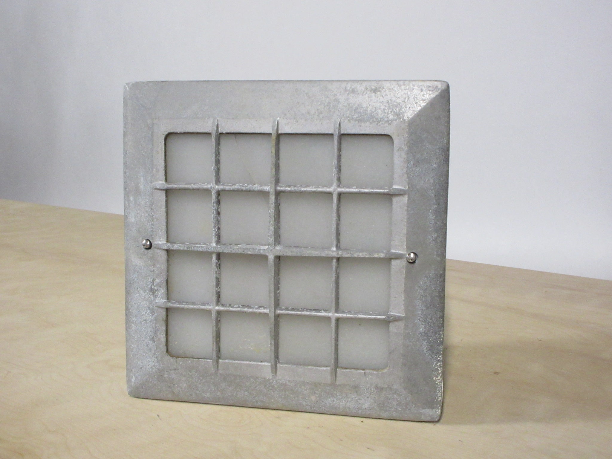 Grated Ceiling Mount Industrial Light