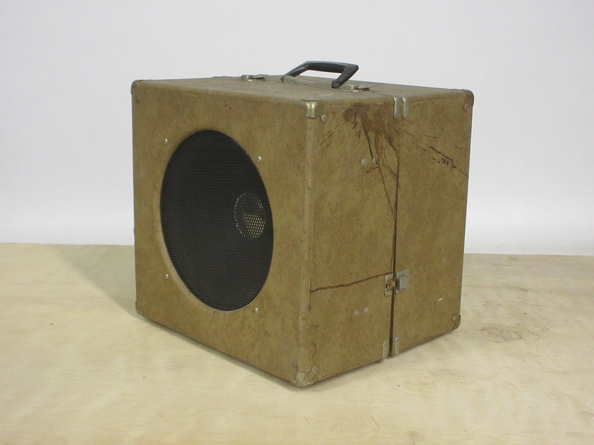 Vintage Portable Speaker/Amp Set (As Is)