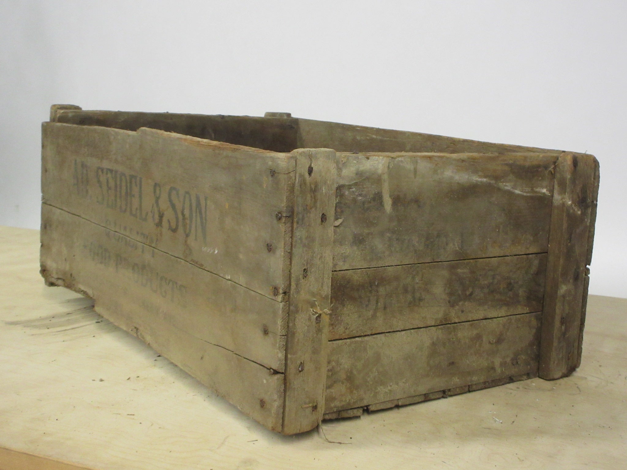 Antique Wooden Crate