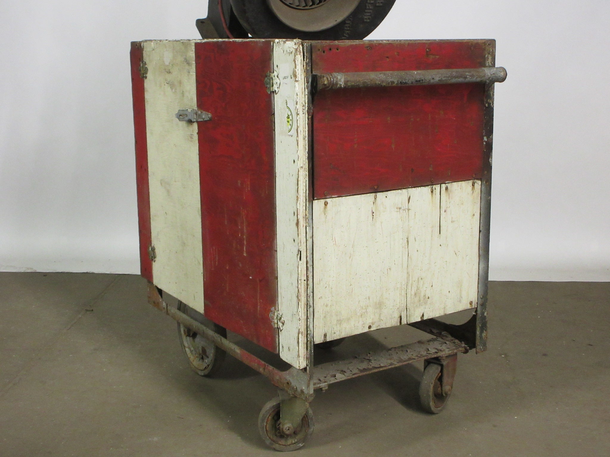 Industrial Cabinet Cart on Wheels