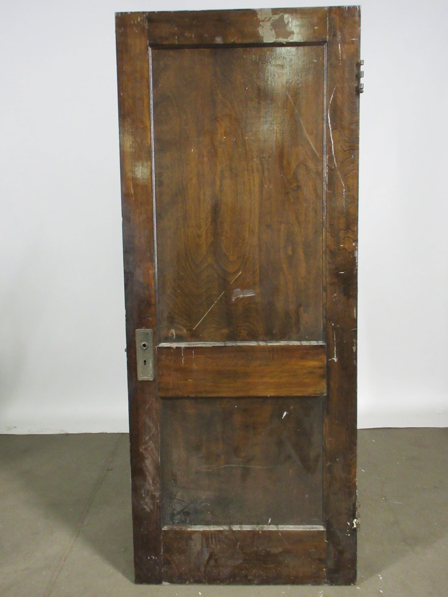 Two Panel Wooden Interior Door