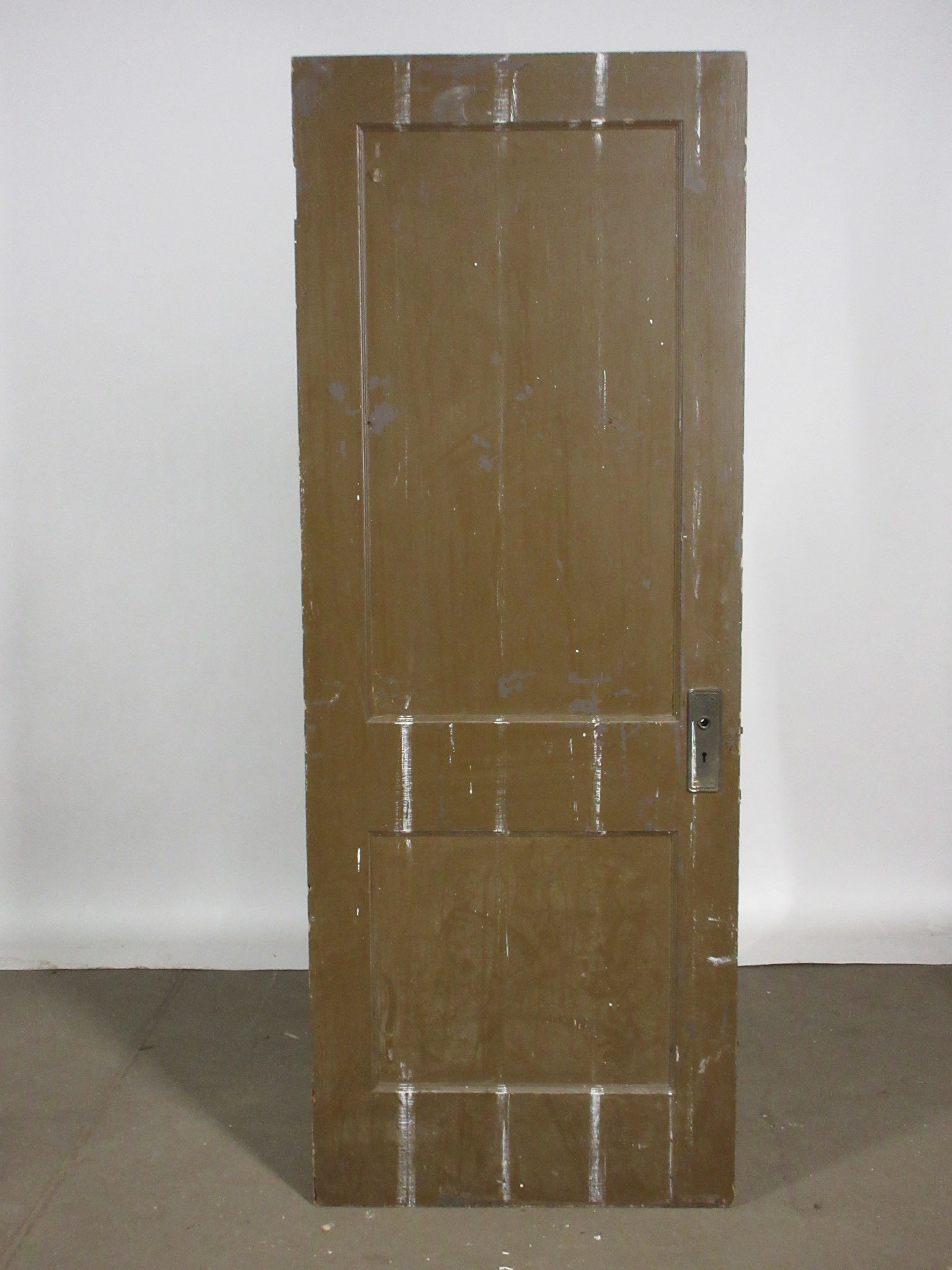 Painted Two Panel Interior Door