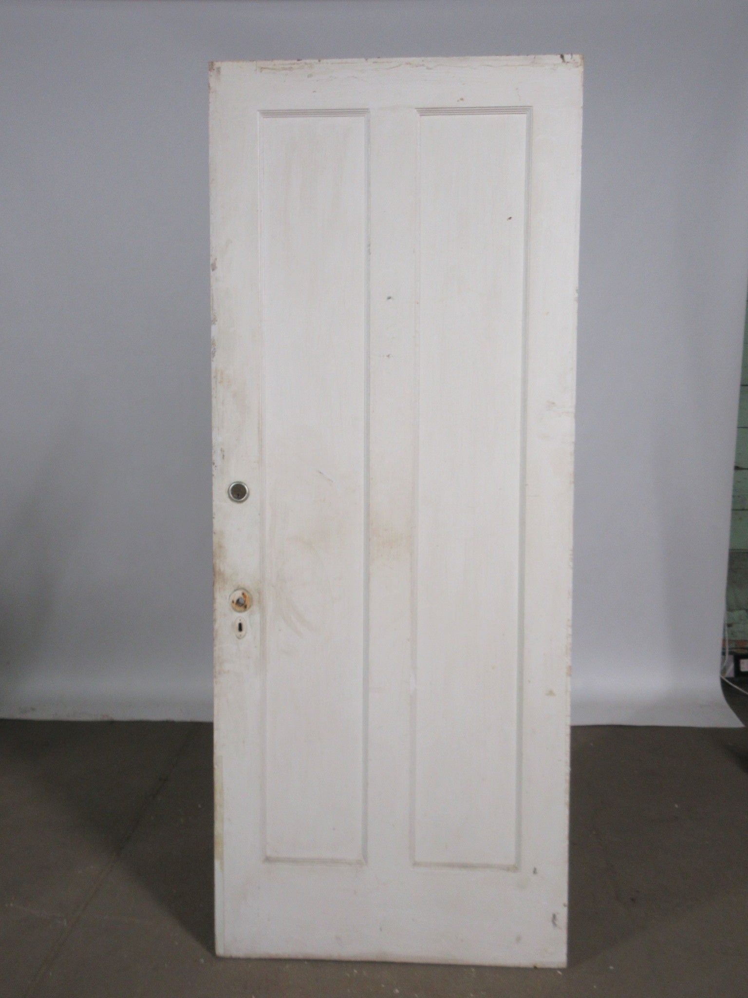 Vertical Two Panel Painted Door