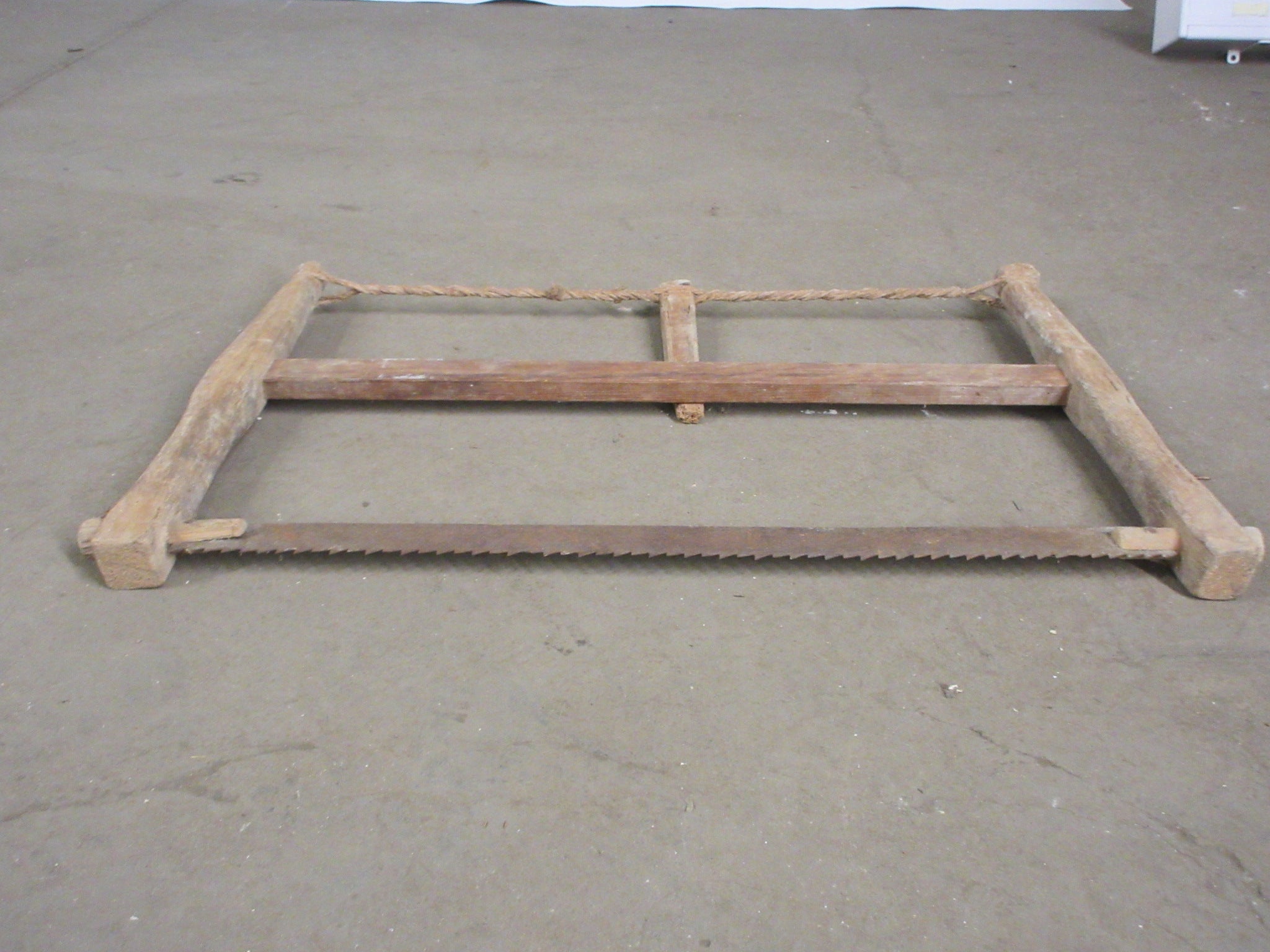 Antique Rope Top Bow Saw
