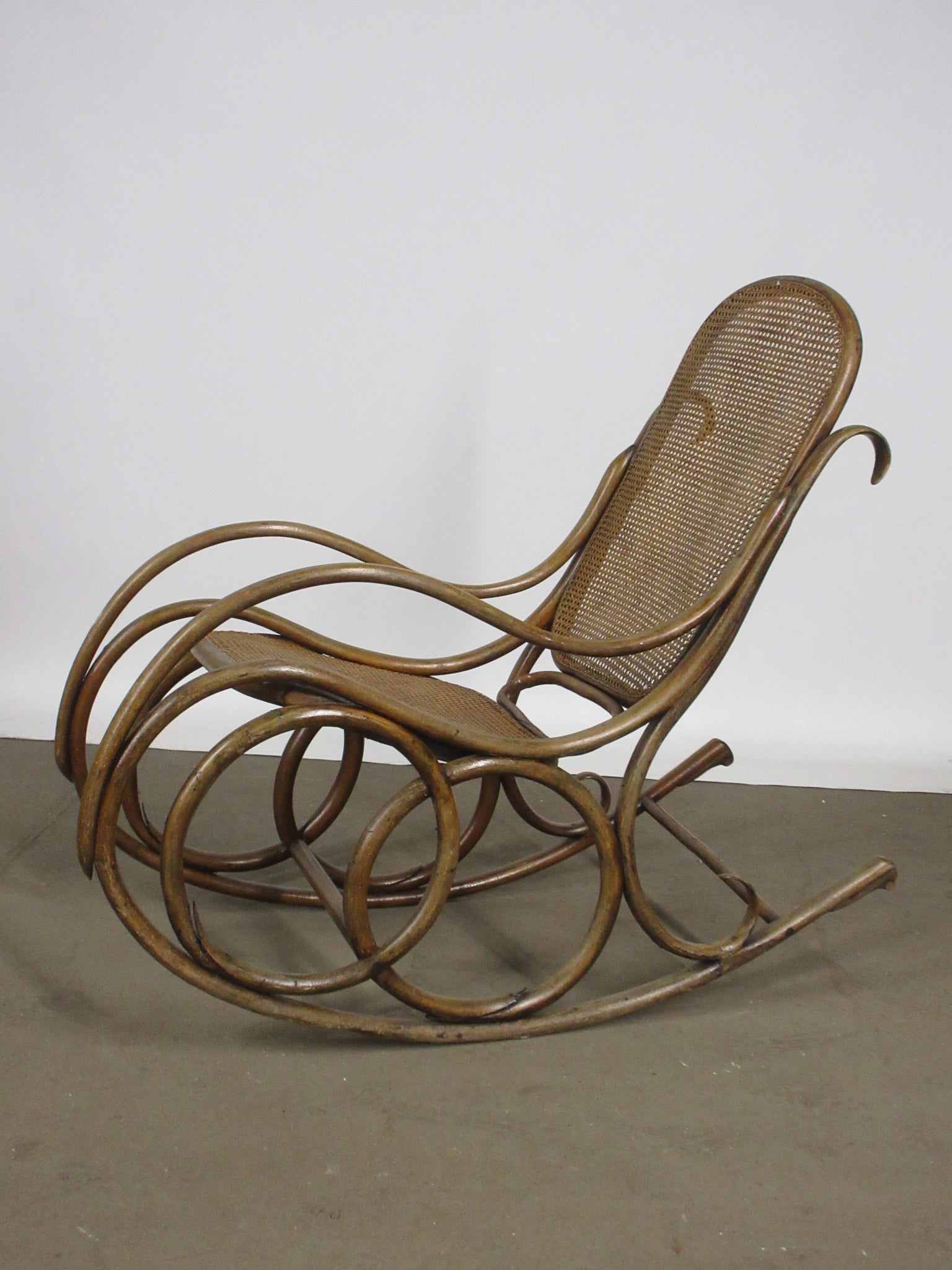 Antique Bentwood Rocking Chair