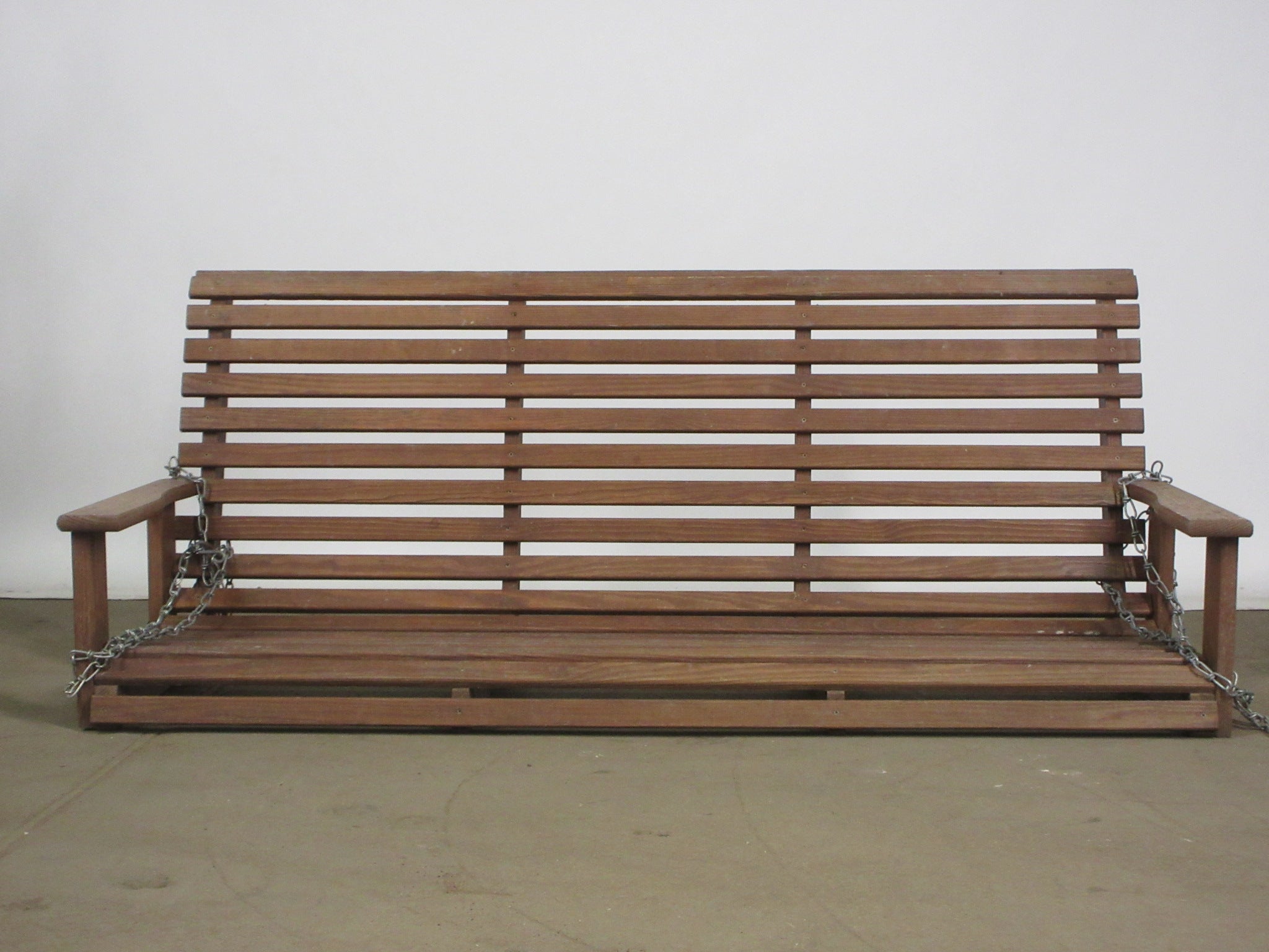 Wooden Hanging Porch Swing