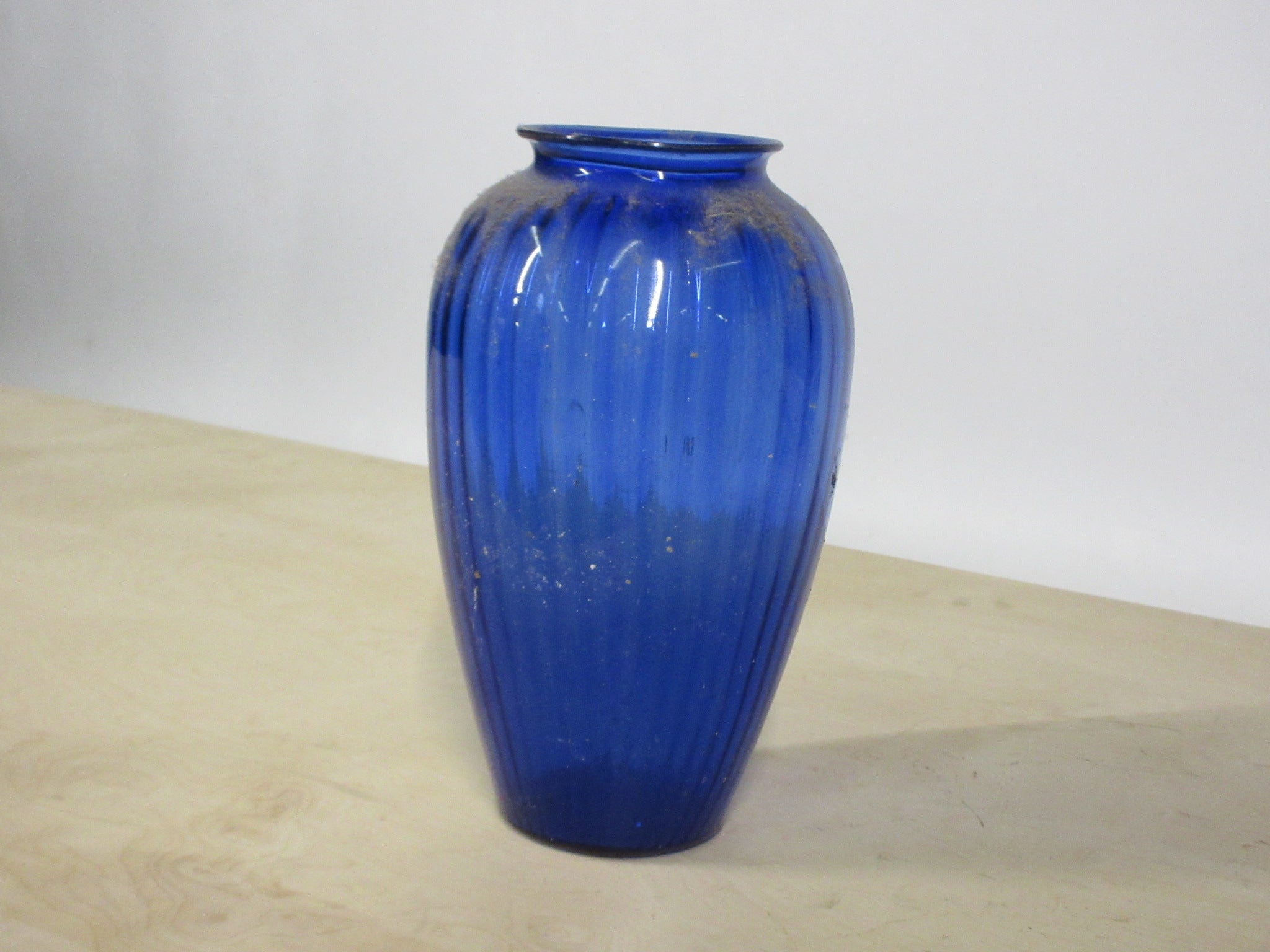 Blue Glass Vase