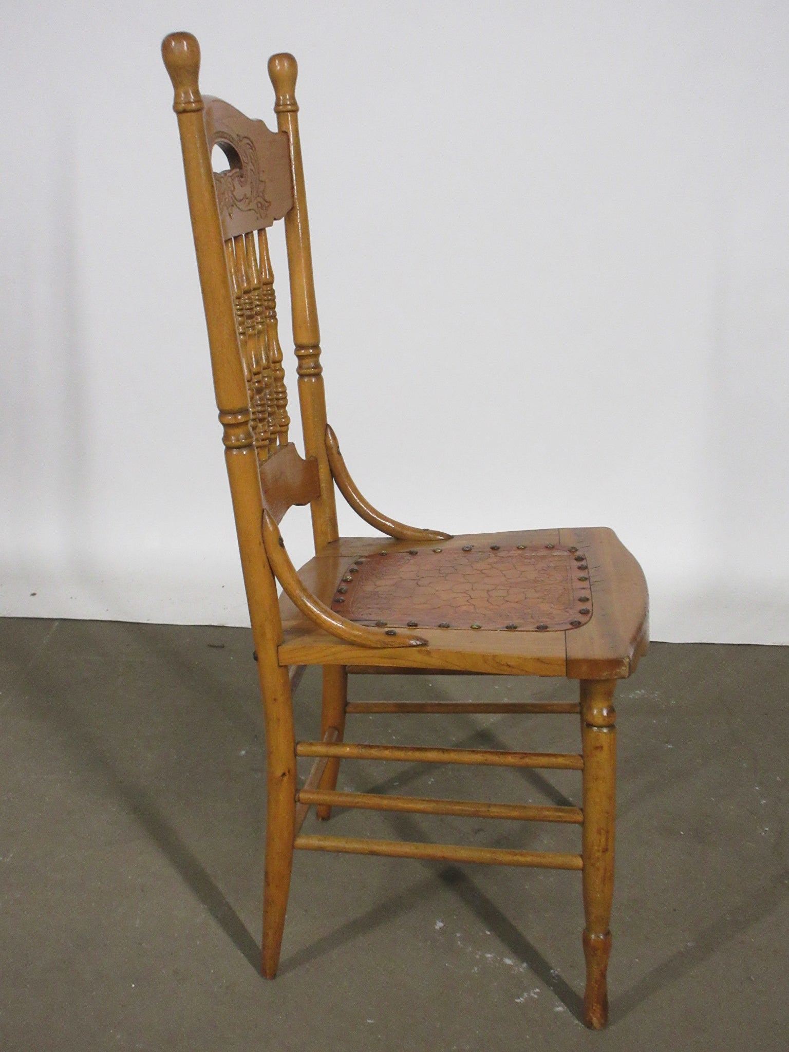 Carved Wooden Chair