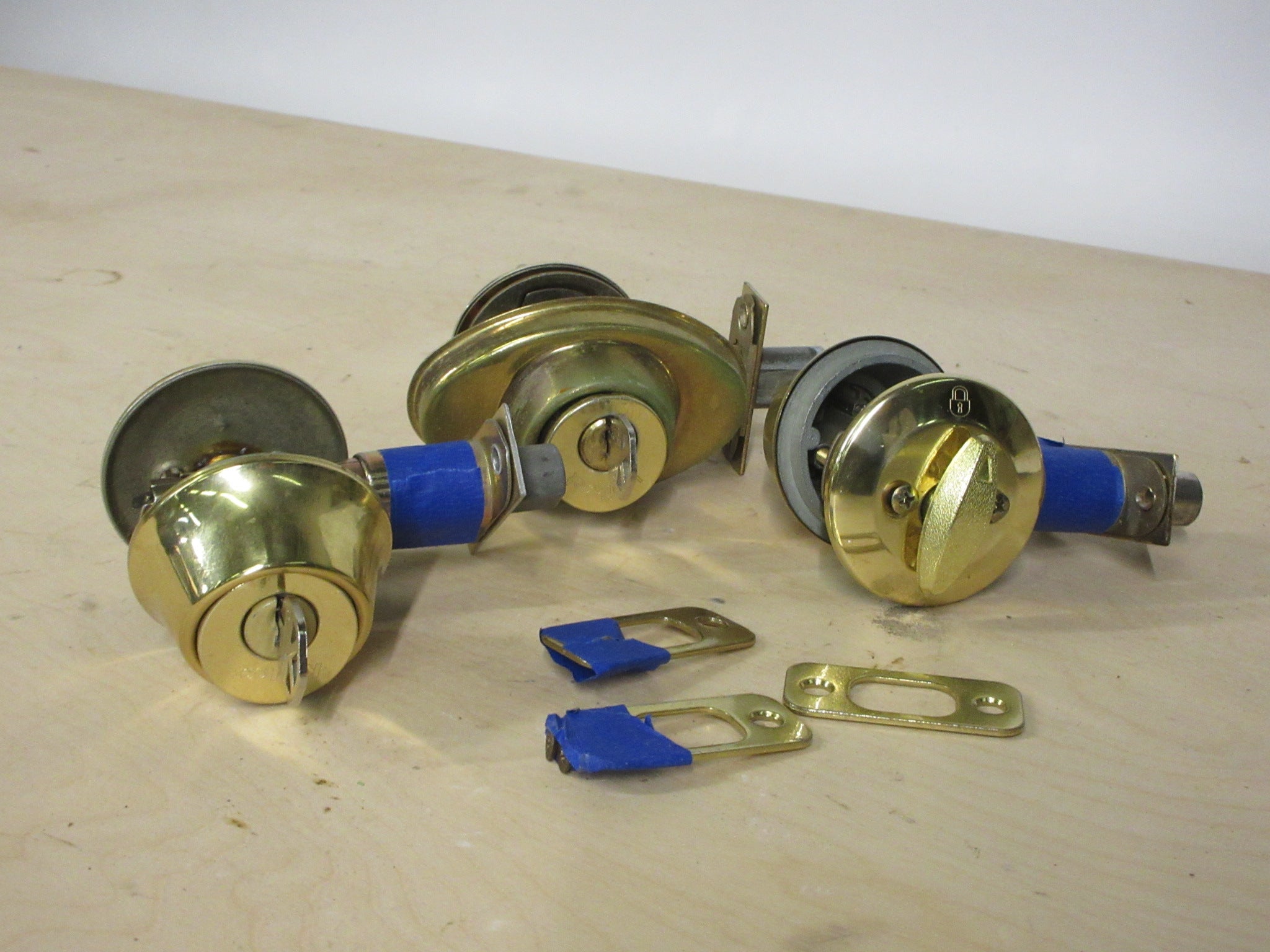 Three Lock, Two Key Set