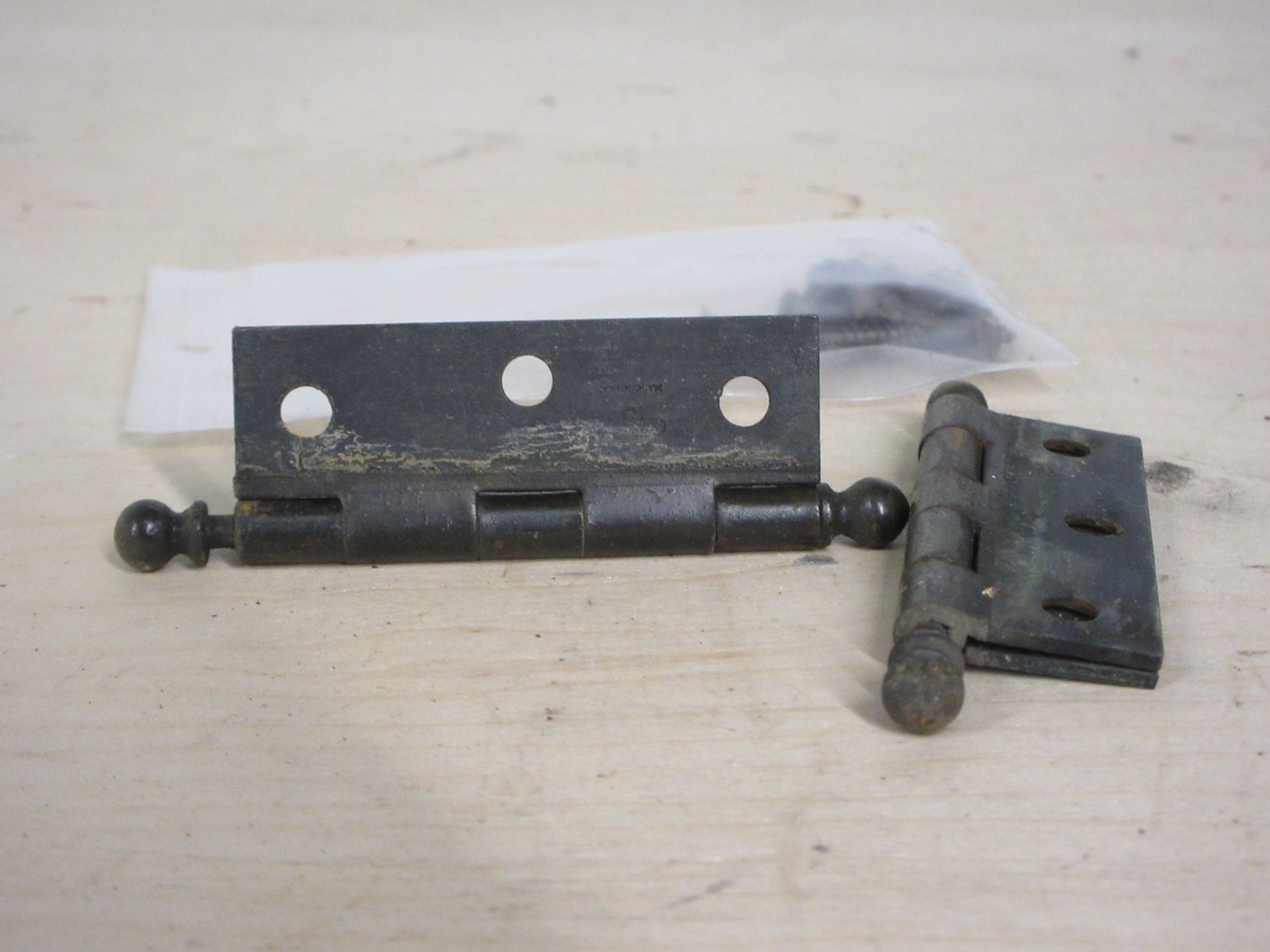 Reclaimed Pair of Antique Hinges