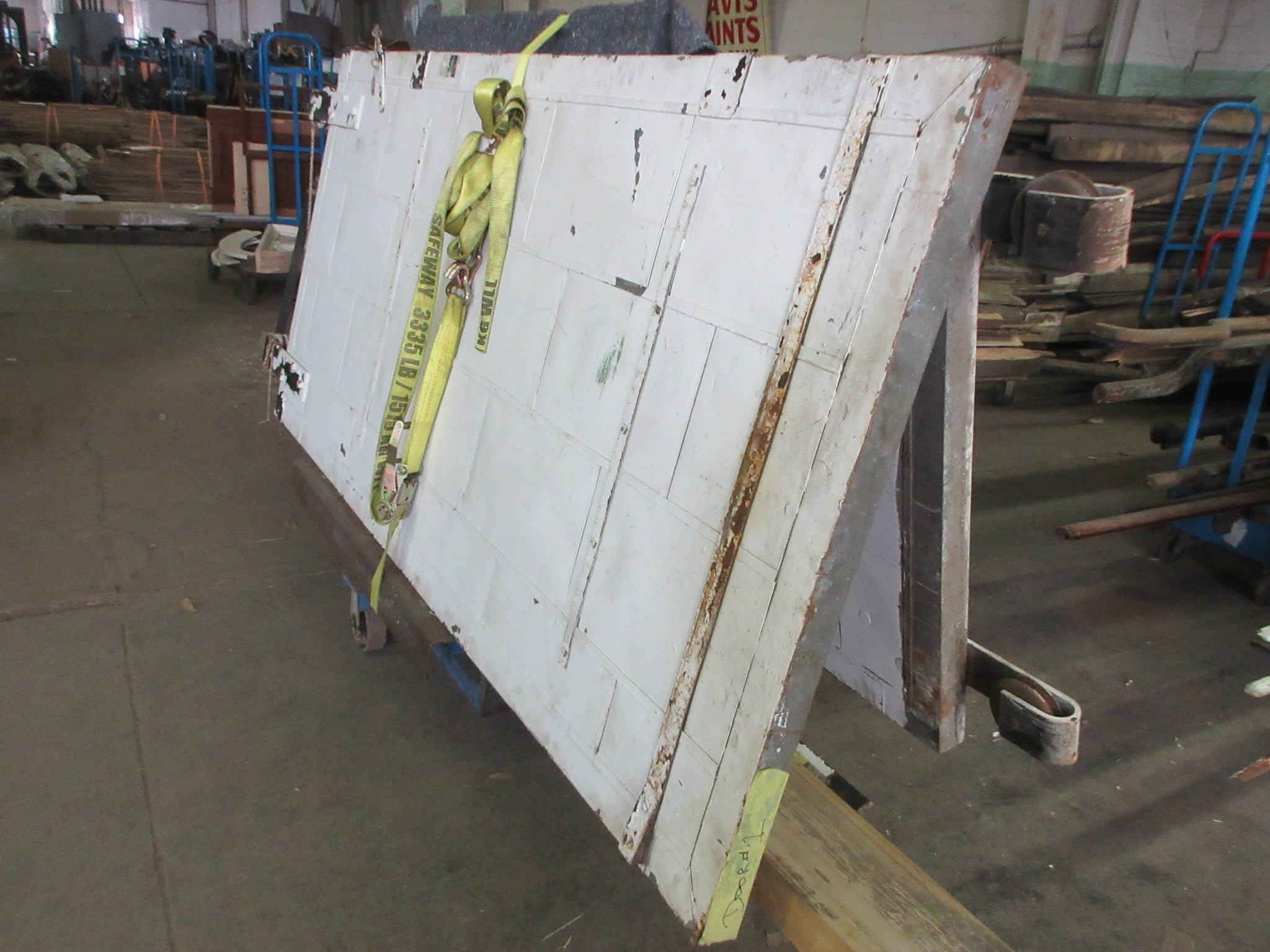 Industrial Rolling Door with Track 96" x 44"