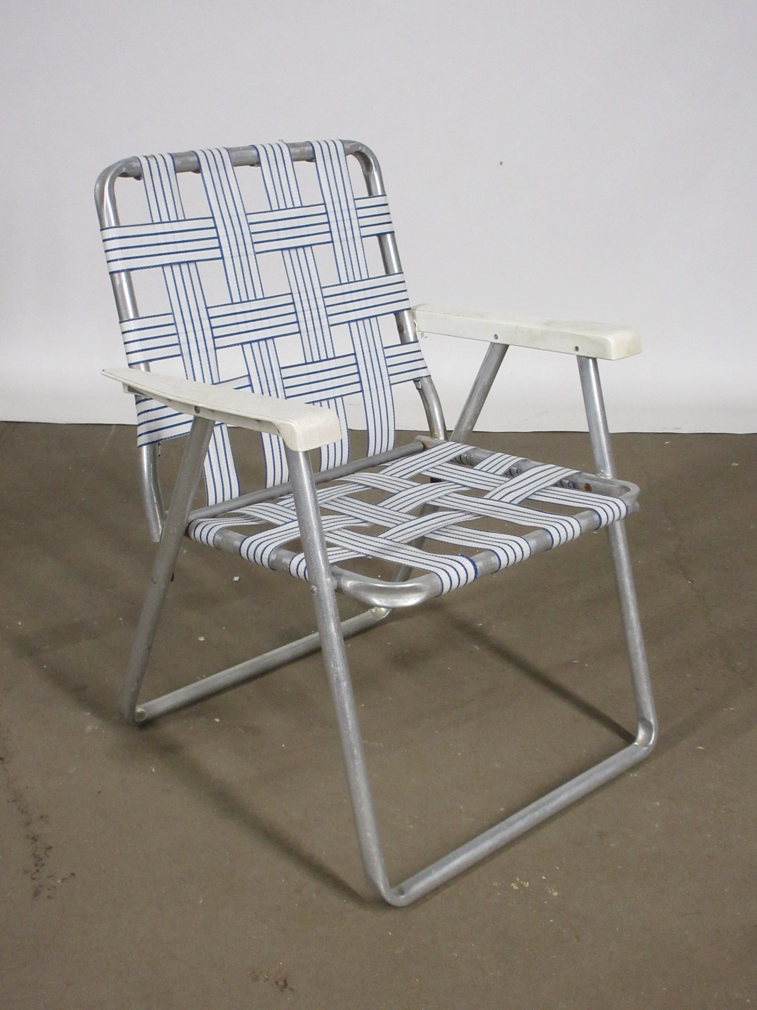 Vintage Aluminum Folding Chair