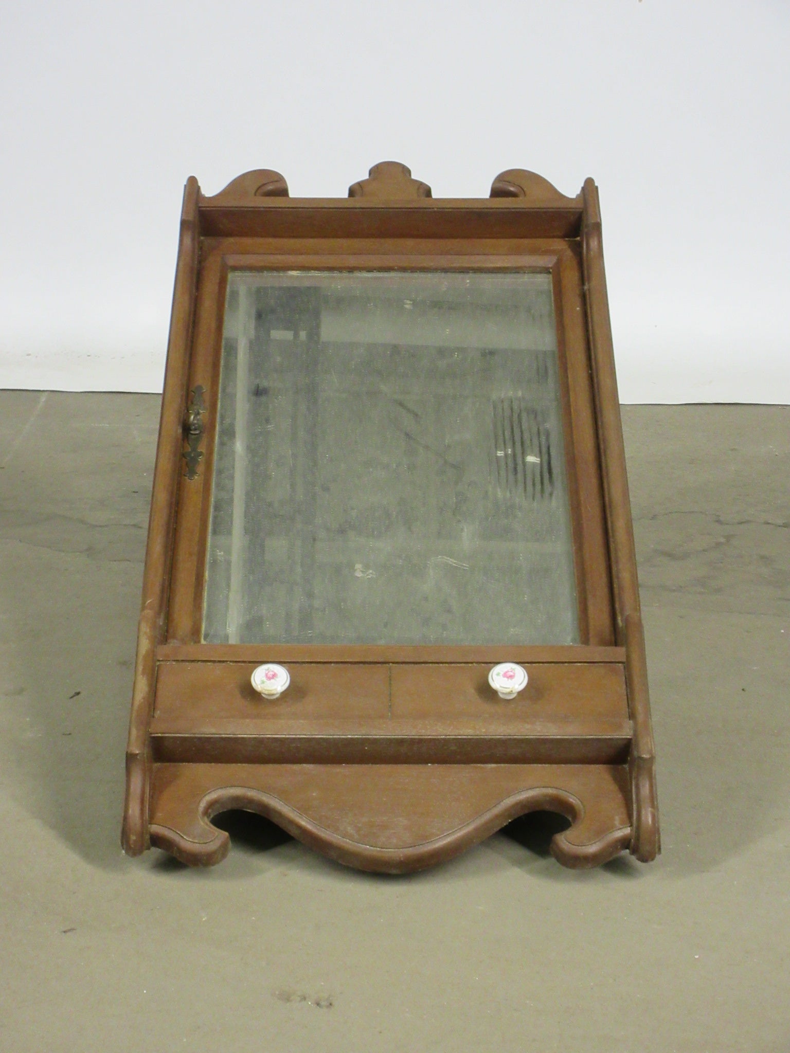 Recessed Wooden Front Medicine Cabinet