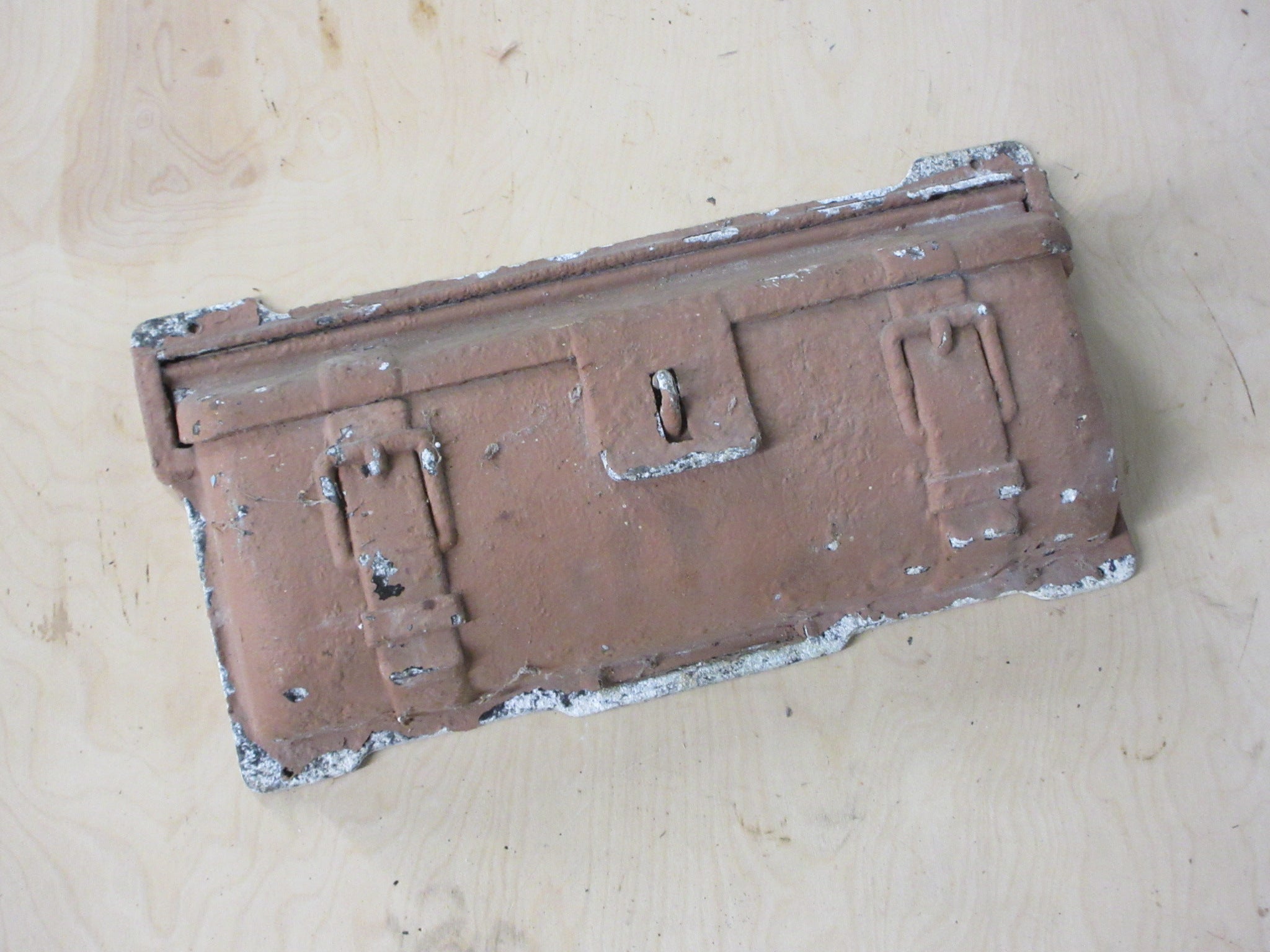 Vintage Metal Buckle Mailbox