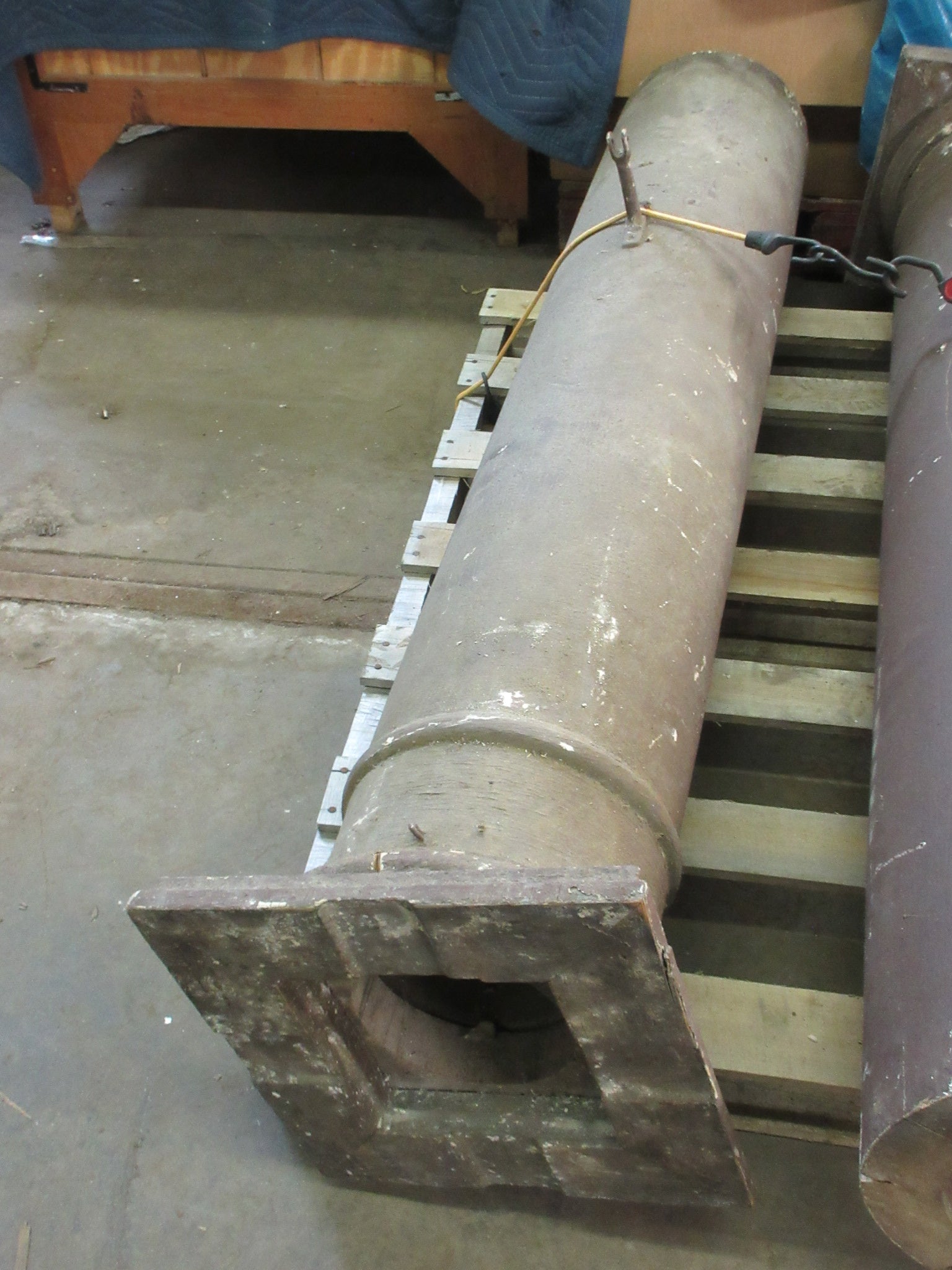 Hollow Wood Column