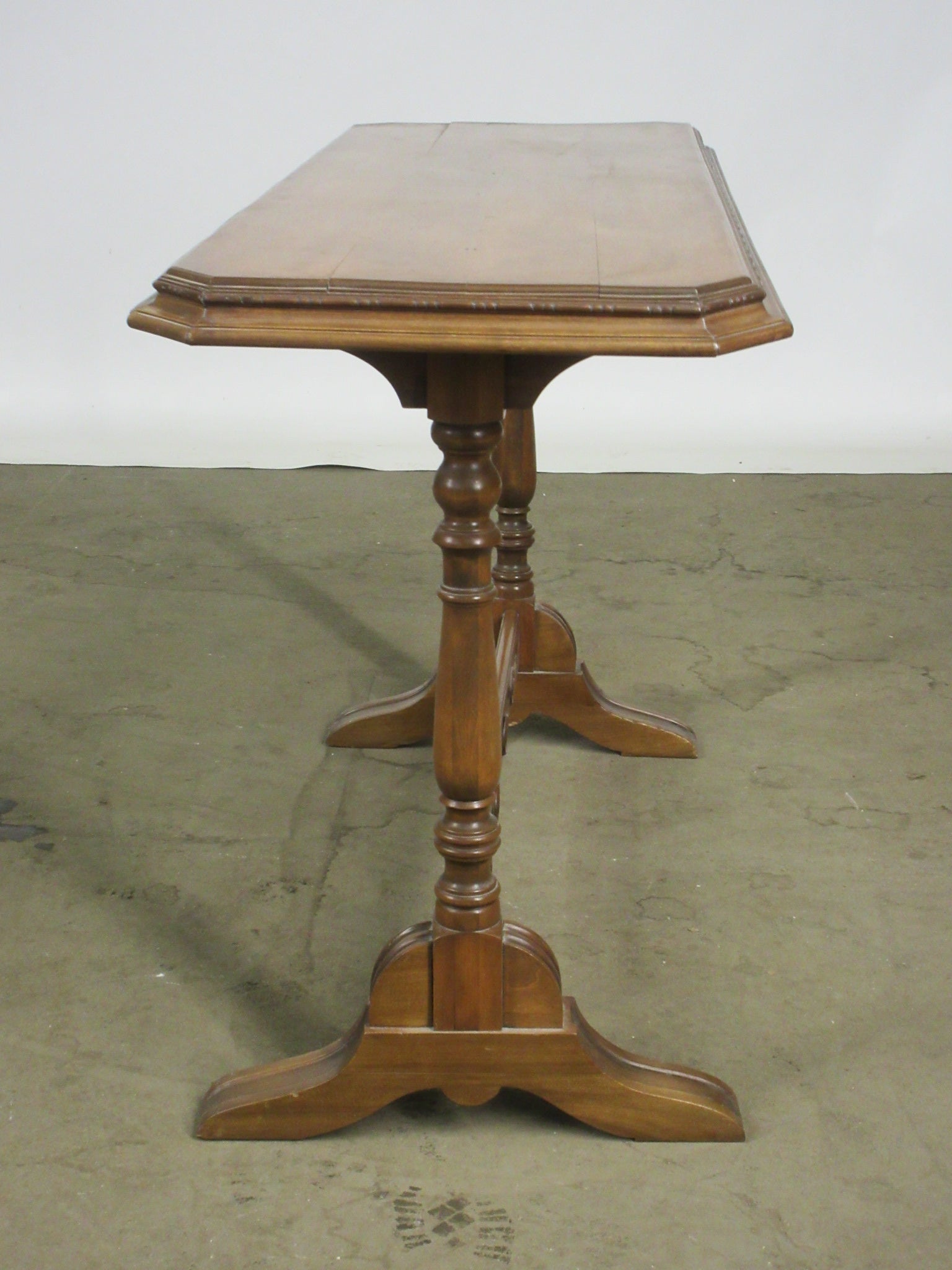 Carved Wood Console Table