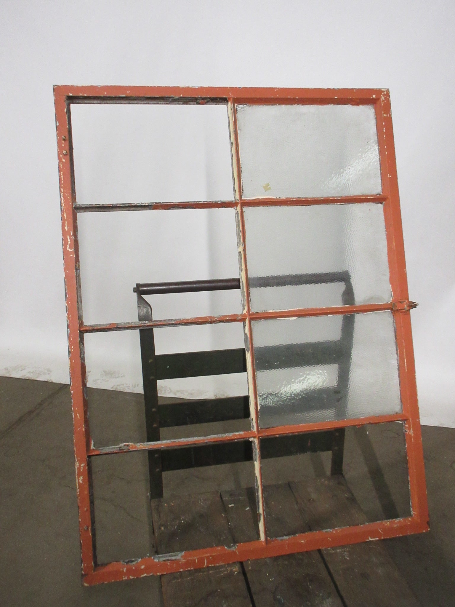 Industrial Metal Frame Eight Pane Window