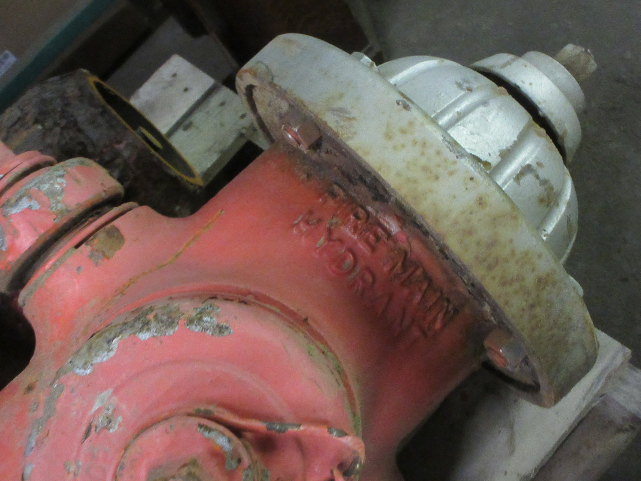 Salvaged Fire Hydrant