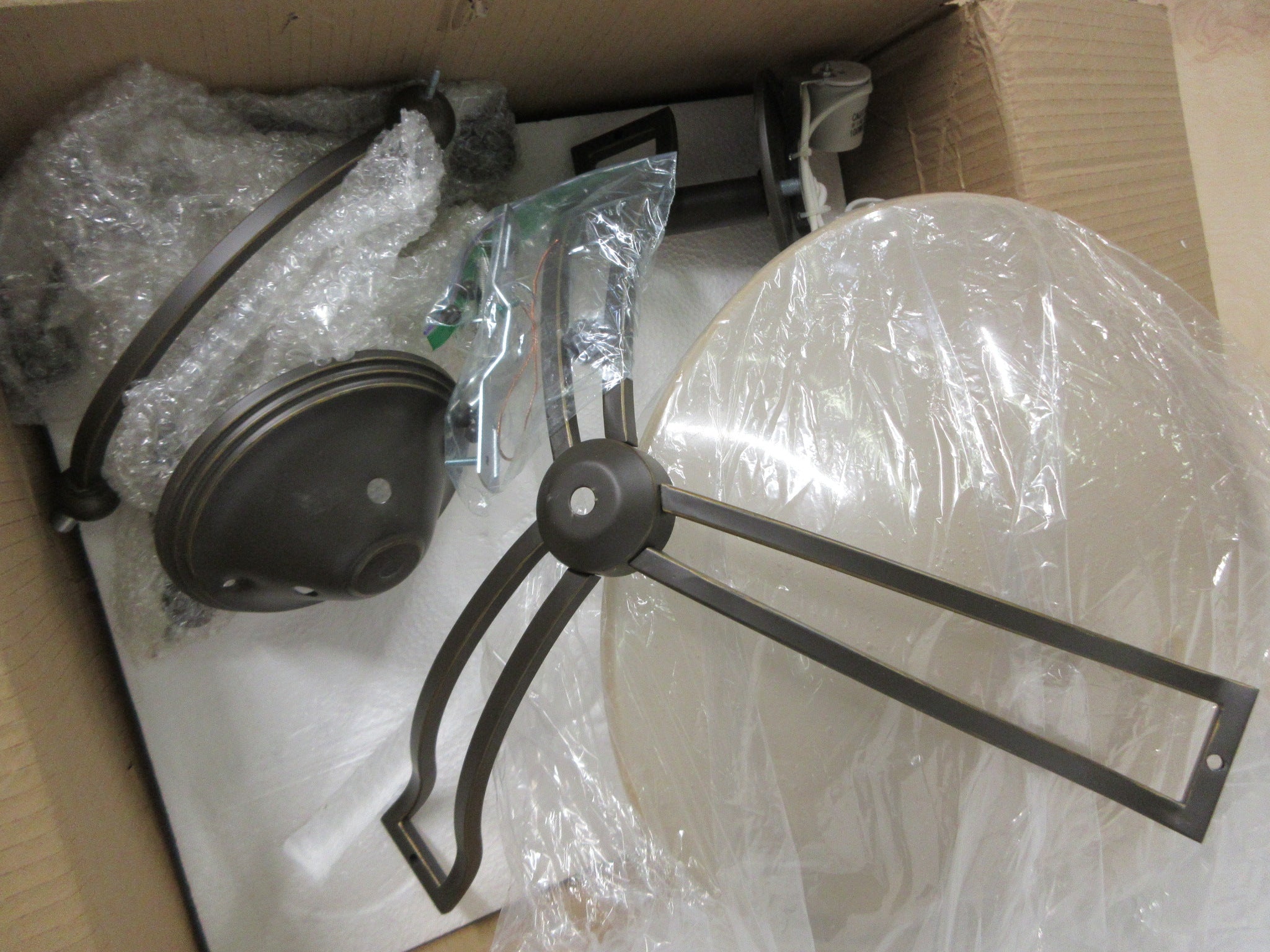 Ceiling Mount Two Light Fixture