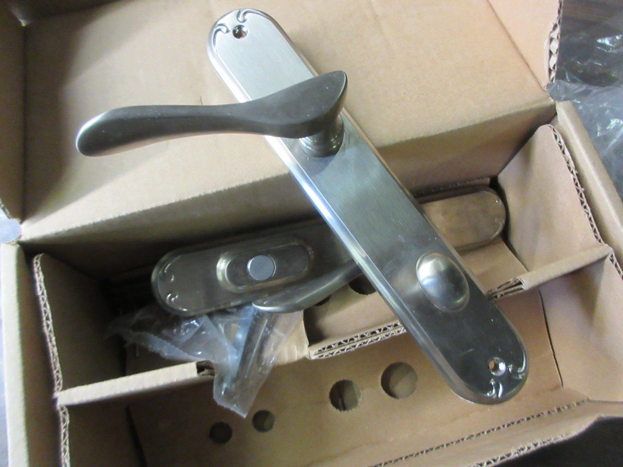 Pair of Door Handles (No Key)