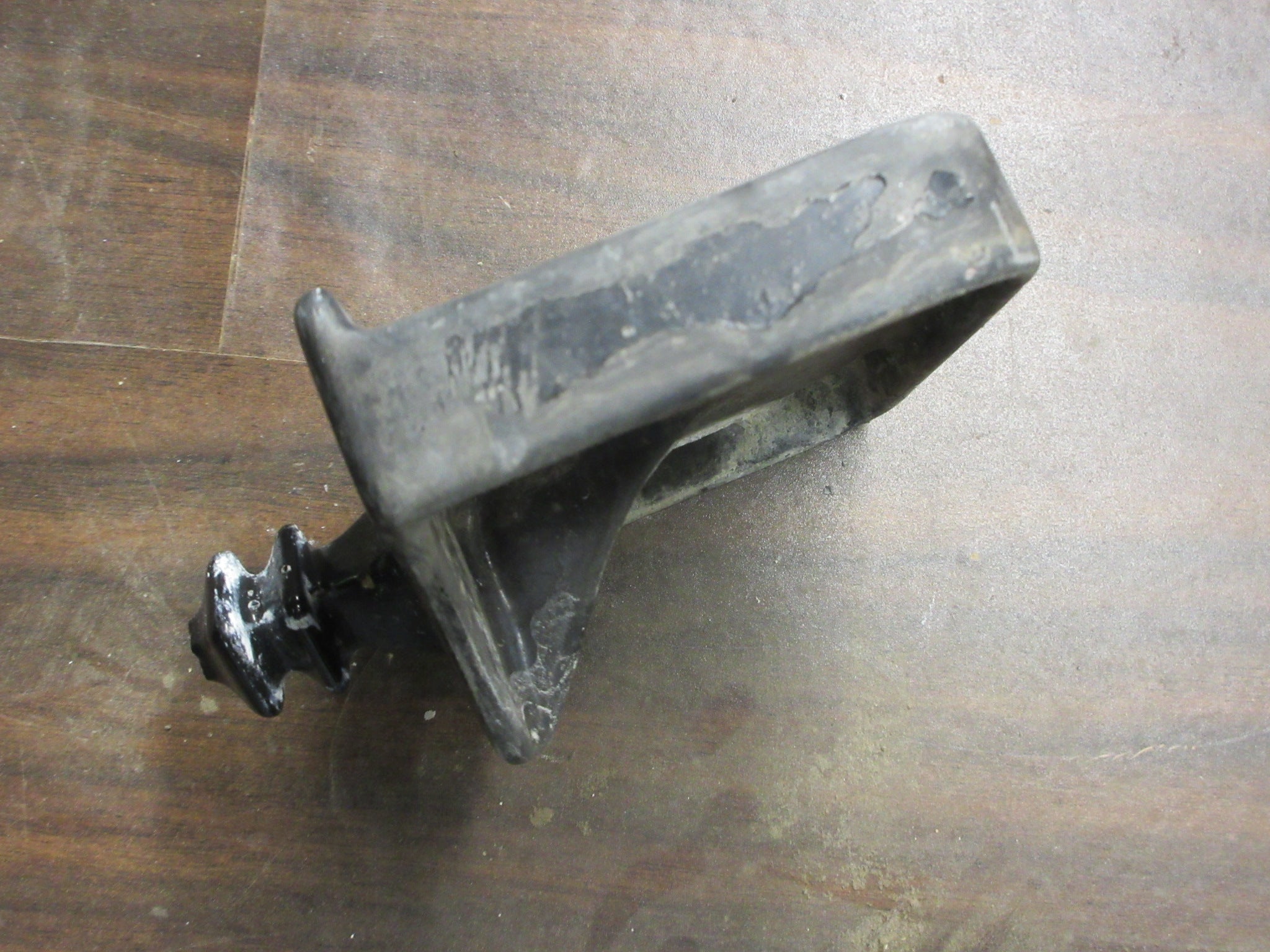 Salvaged Cast Iron Toothbrush Holder