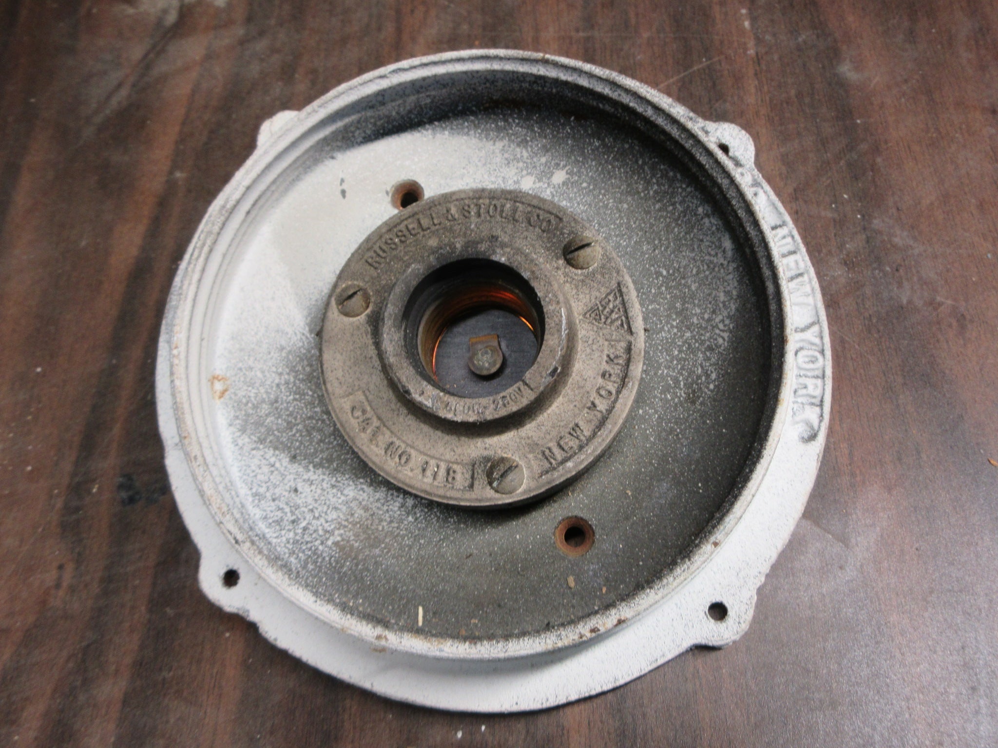 Vintage Industrial Metal Light Fitting