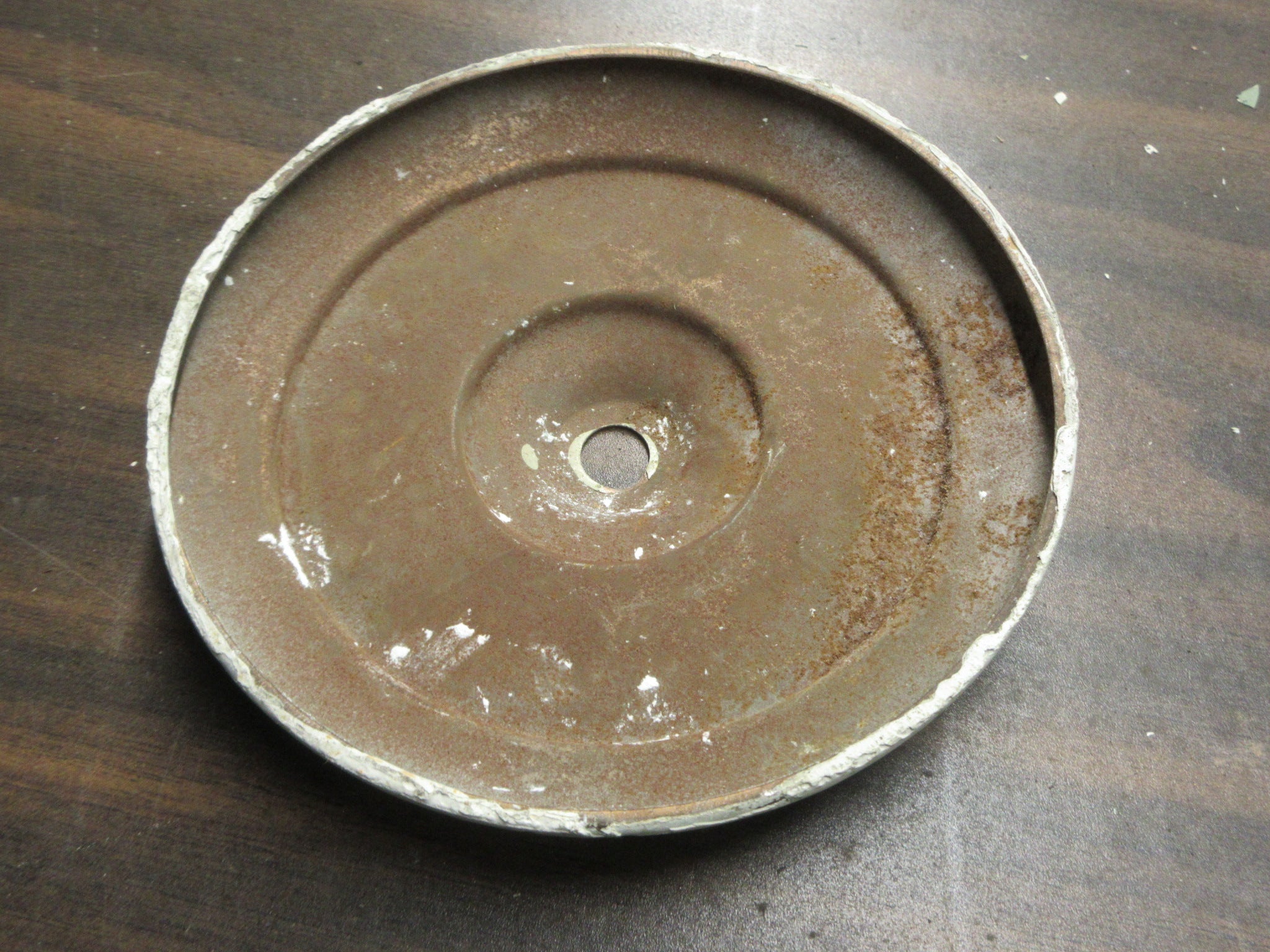 Salvaged Lighting Plate