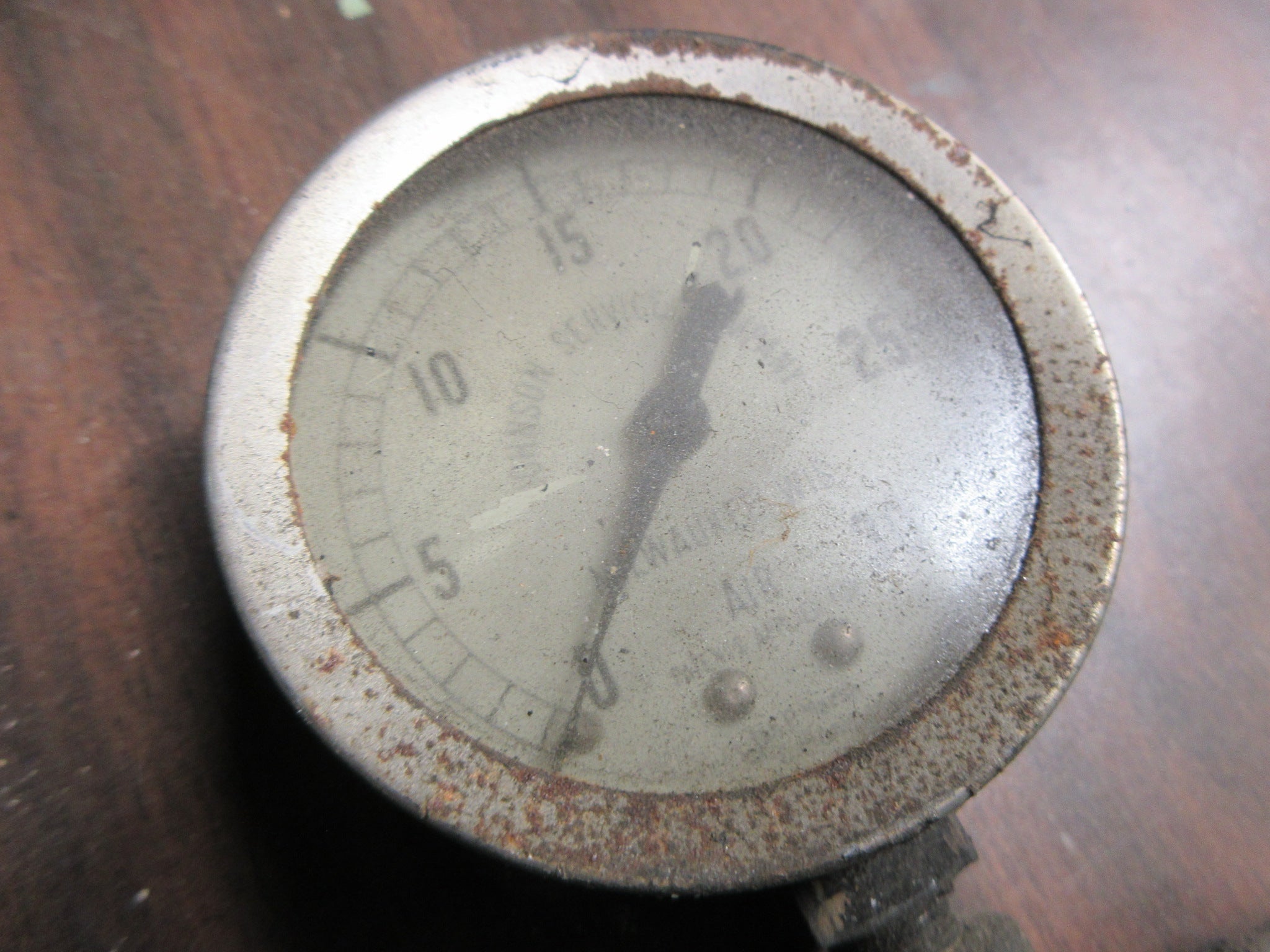 Vintage Air Pressure Gauge