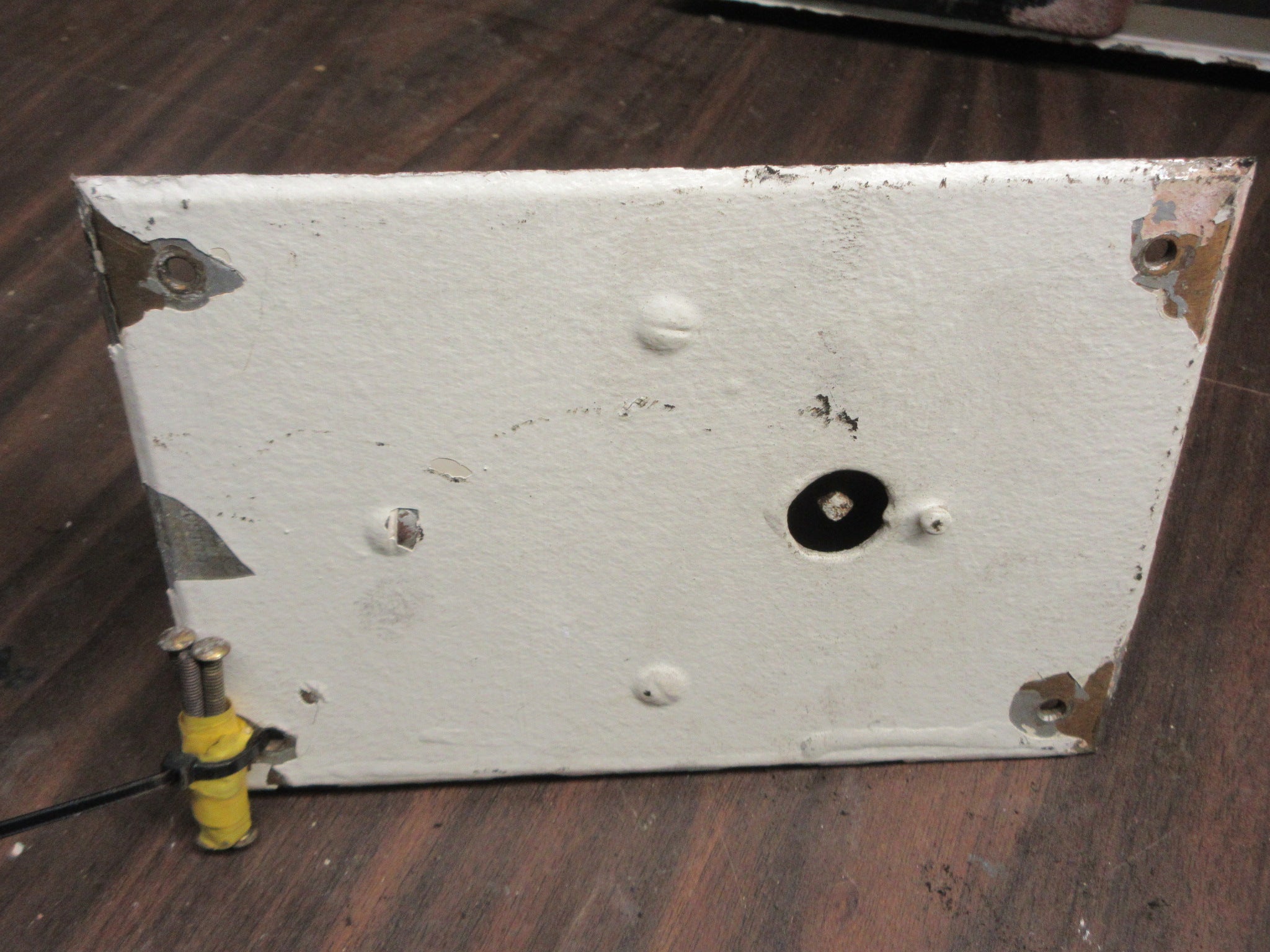 Vintage Brass Watchman's Station Component