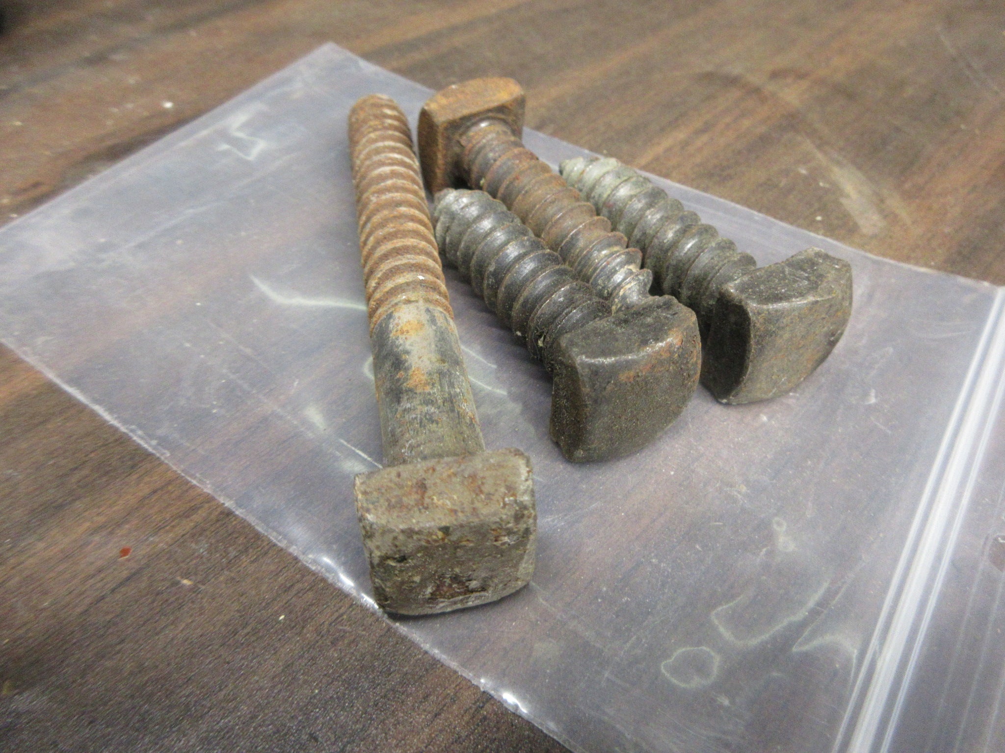 Vintage Industrial Bolts (Set of Four)