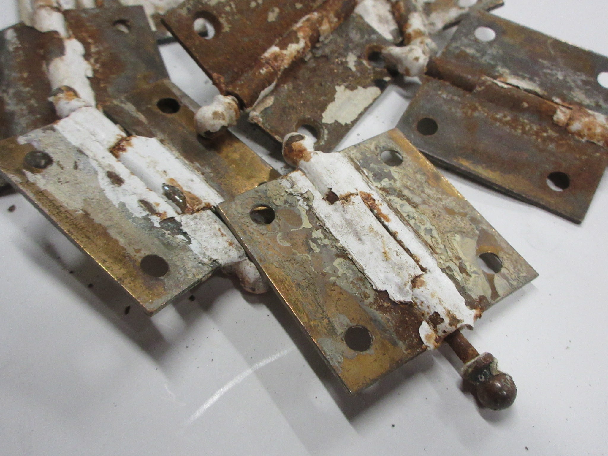 Vintage Ball Pin Hinge Set (Lot of Eight Pieces)