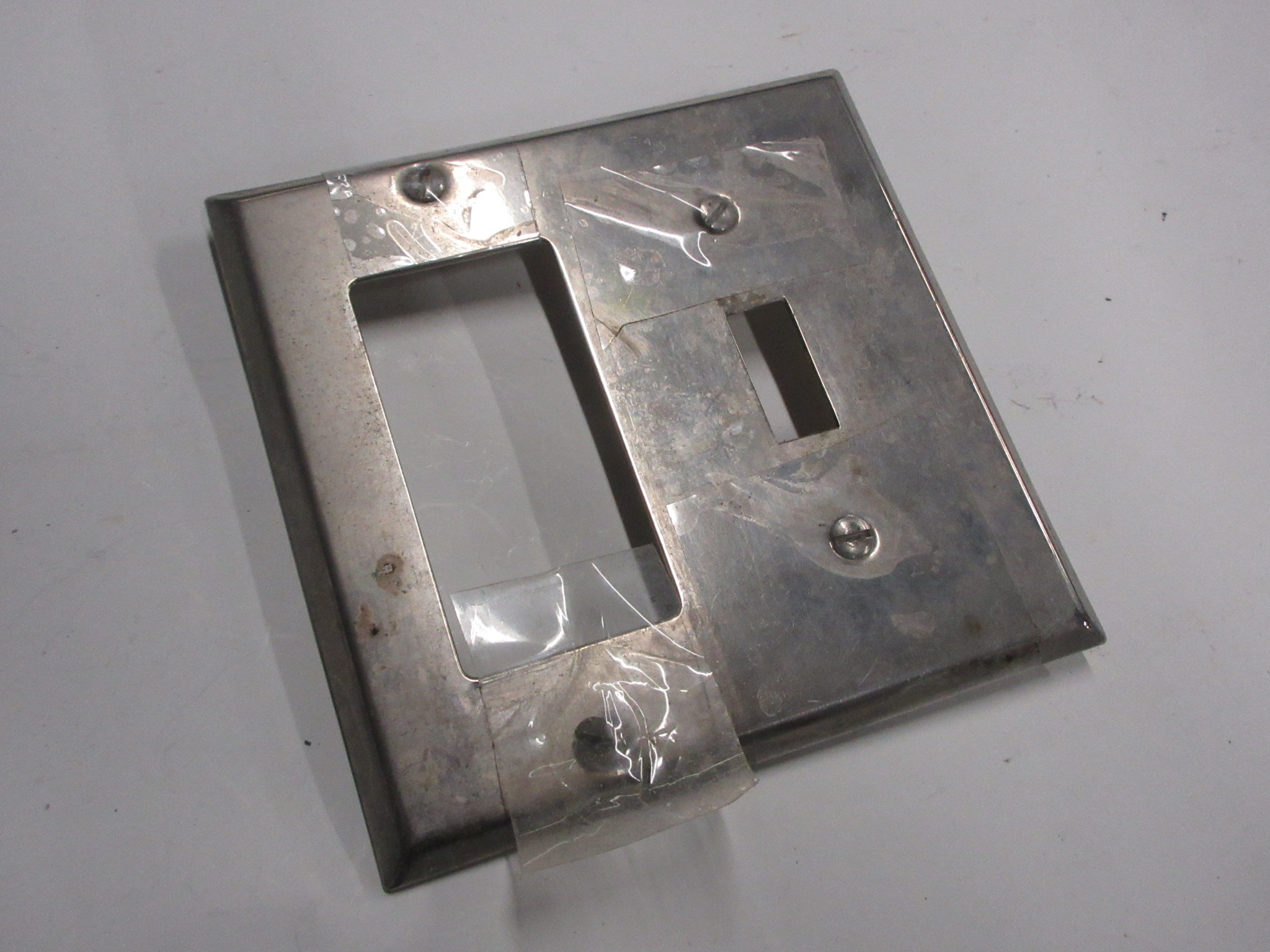 Double Metal Switch Plate Cover
