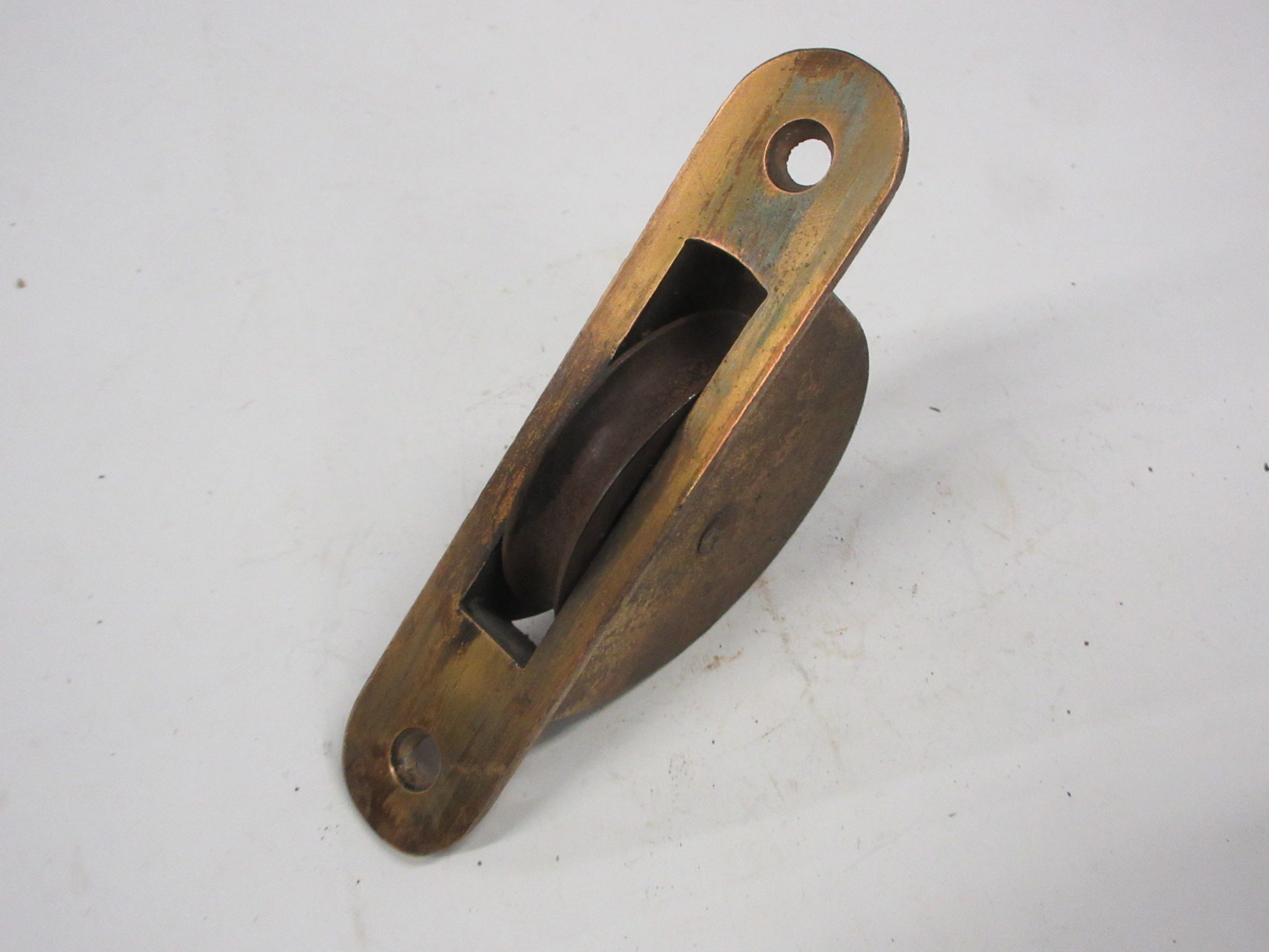 Vintage Brass Finish Sash Pulley